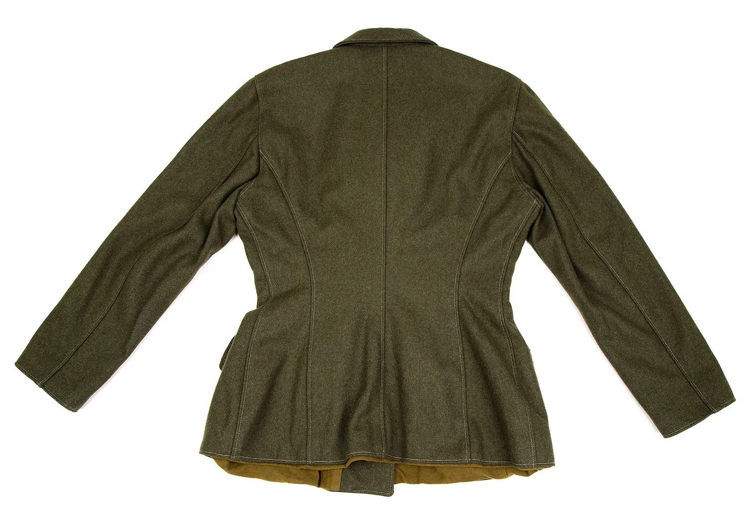 Jean Paul Gaultier Wool Double Button Jacket in Khaki Size 46 Size US S / EU 44-46 / 1 - 16 Thumbnail