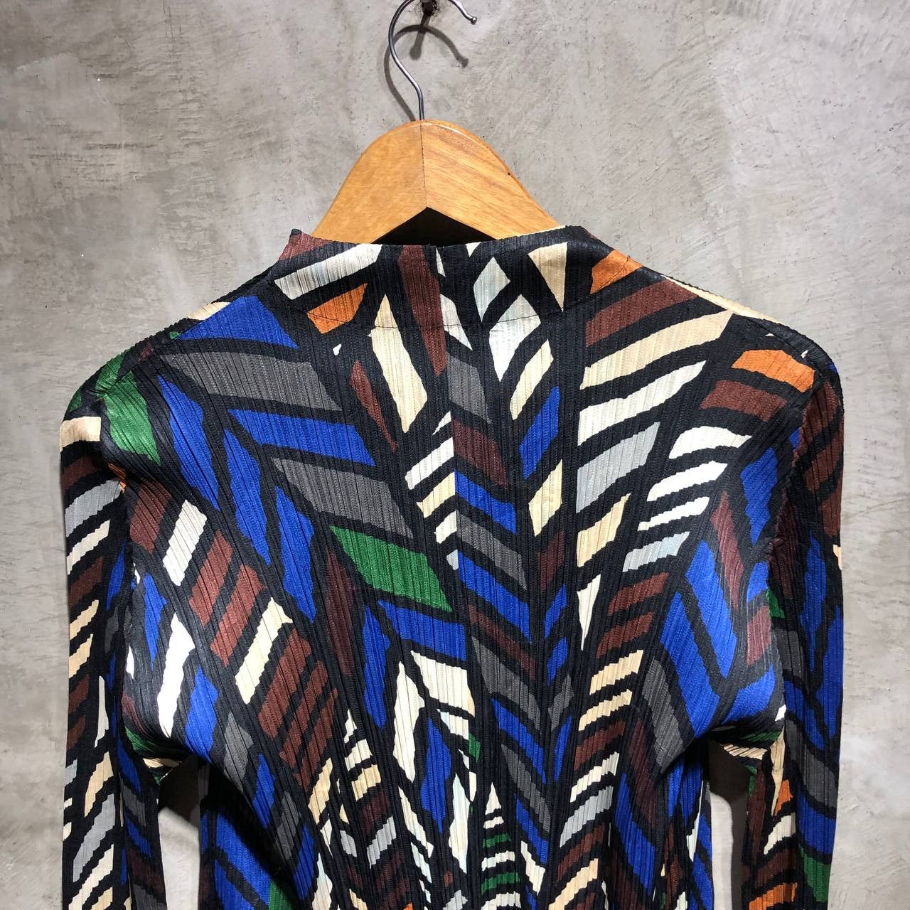 Pleats Please Issey Miyake Issey Miyake Pleats Please Multi Color Fringe cardigan Size S / US 4 / IT 40 - 6 Thumbnail