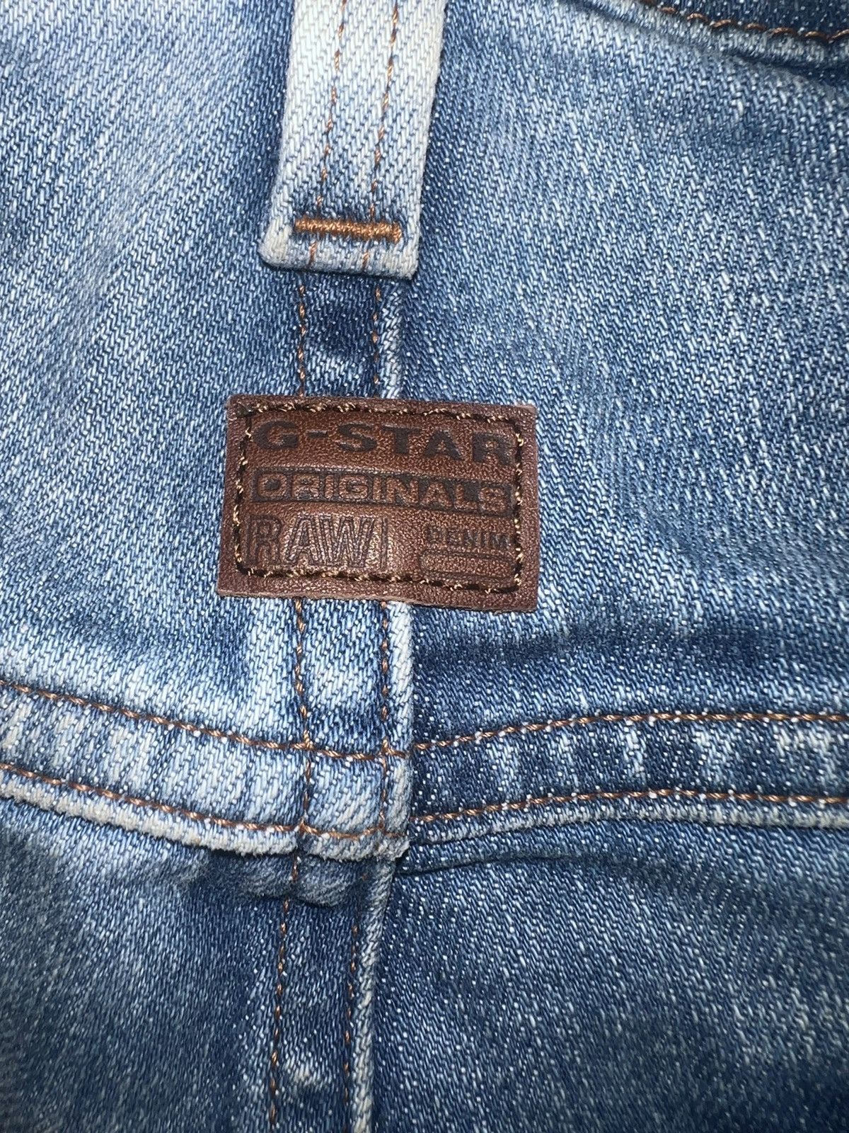 G-Star G Star Raw 5620 Blue 3D Denim Size US 31 - 16 Thumbnail