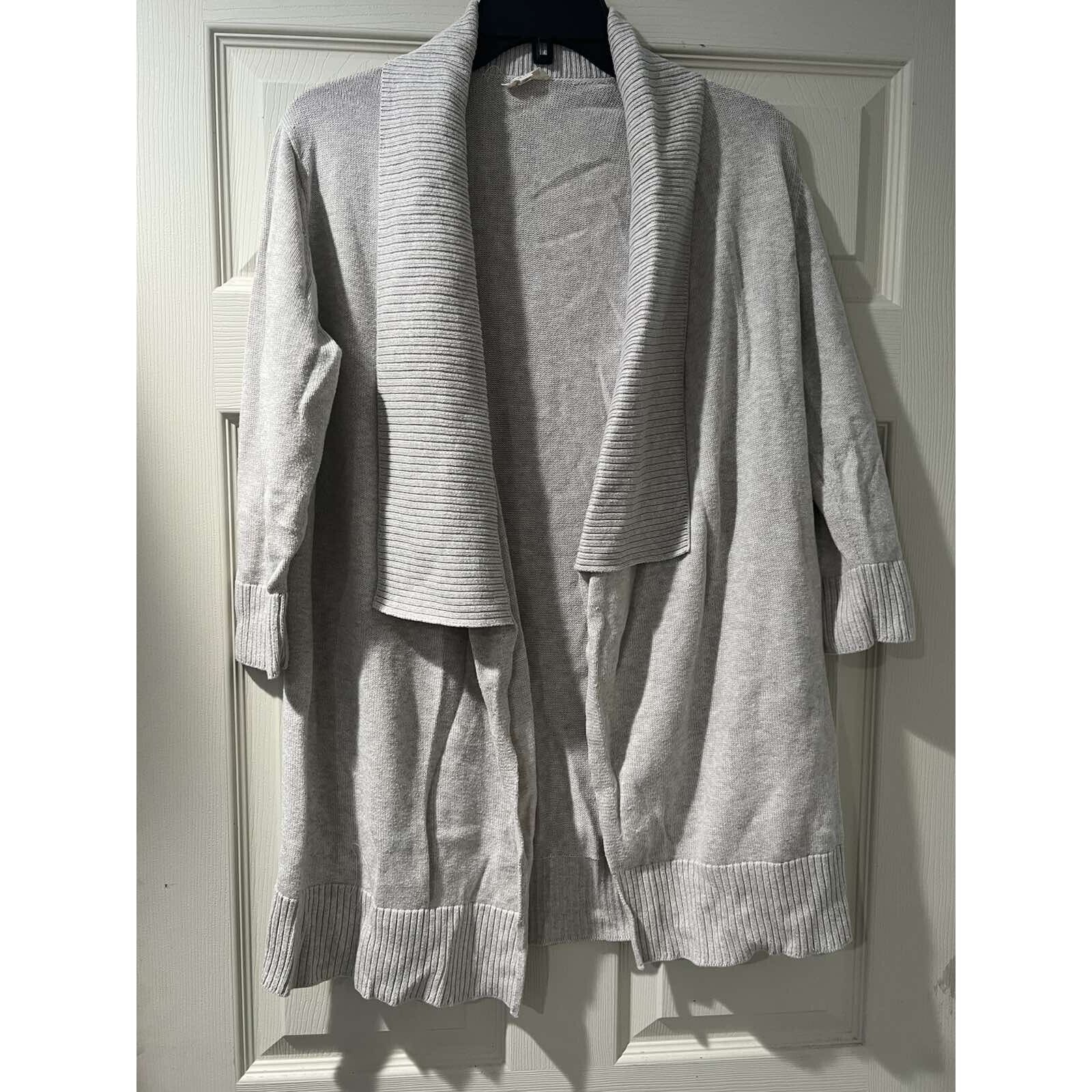 Eileen Fisher Eileen Fisher Women 100% Organic Cotton Gray Size M A000887 Size M / US 6-8 / IT 42-44 - 2 Thumbnail