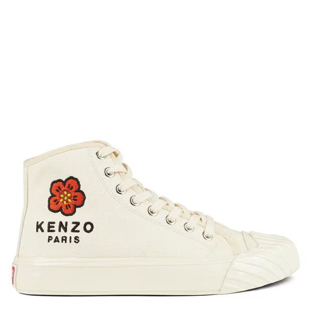 Kenzo o1g2r1mq1024 School High Top Trainers in Cream Size US 9 / IT 39 - 1 Thumbnail