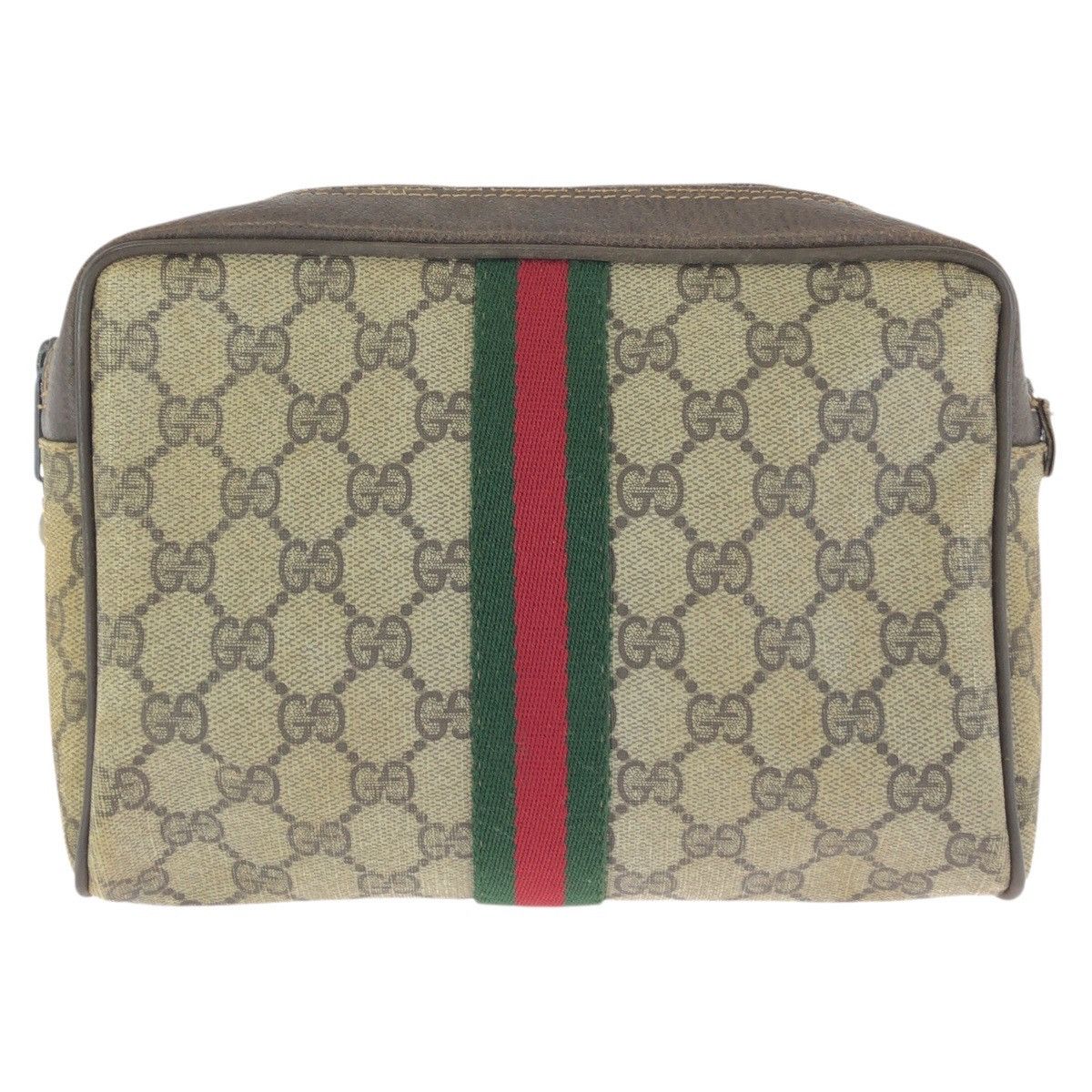 Gucci Gucci Gucci GG Supreme Canvas Clutch Bag Textile Clutch Bag 010.378 DUTY FREE for USA Size ONE SIZE - 1 Thumbnail