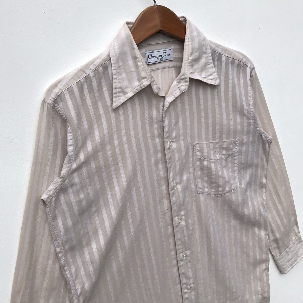 Christian Dior Monsieur Vintage Christian Dior Shirt Spellout Christian Dior Size US S / EU 44-46 / 1 - 4 Thumbnail