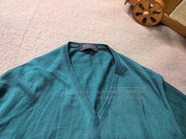 Loro Piana Loro Piana Blue sweater Size US L / EU 52-54 / 3 - 4 Thumbnail
