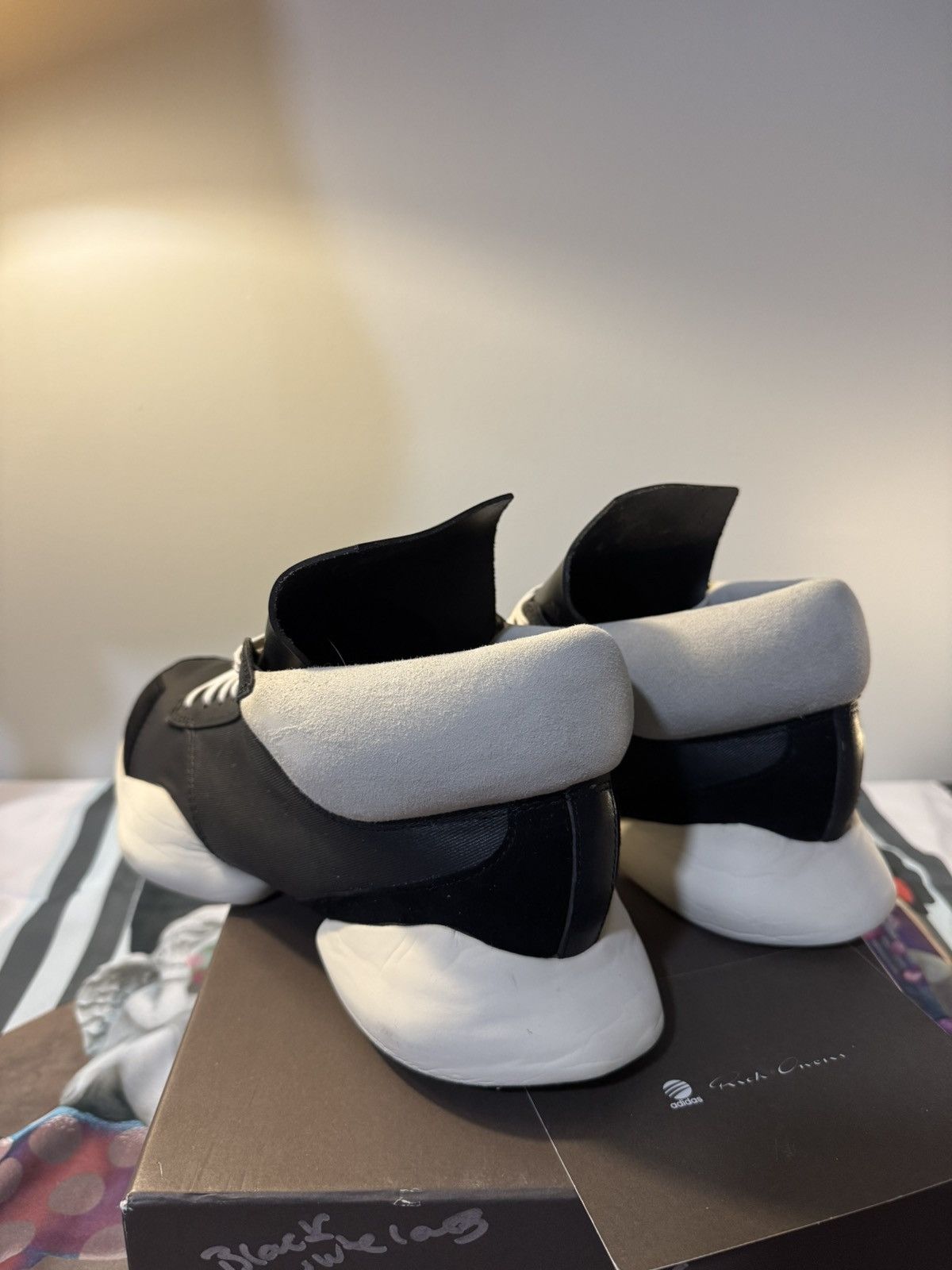 Adidas RICK OWENS X Adidas Tech RUNNER Size US 9.5 / EU 42-43 - 4 Thumbnail