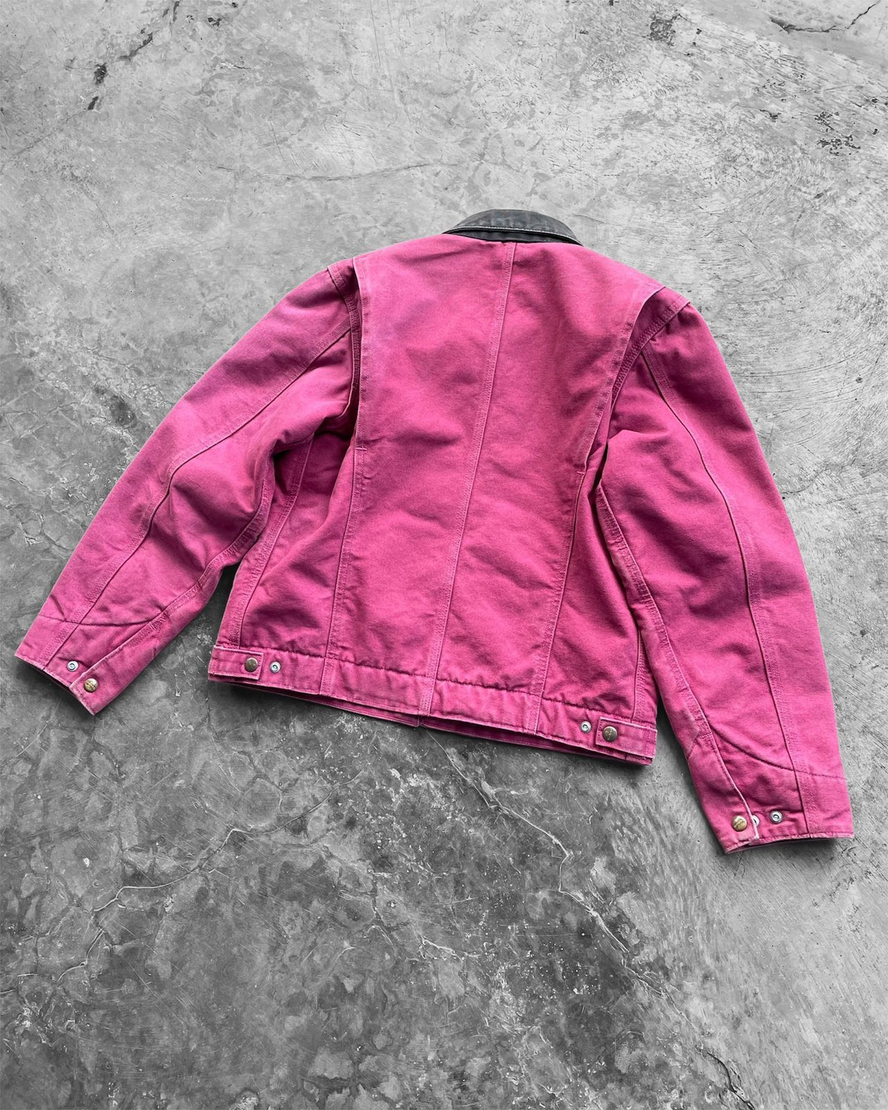 Carhartt VINTAGE RAPSBERYY CARHARTT DETROIT JACKET WJ097-RBY Size US S / EU 44-46 / 1 - 7 Thumbnail
