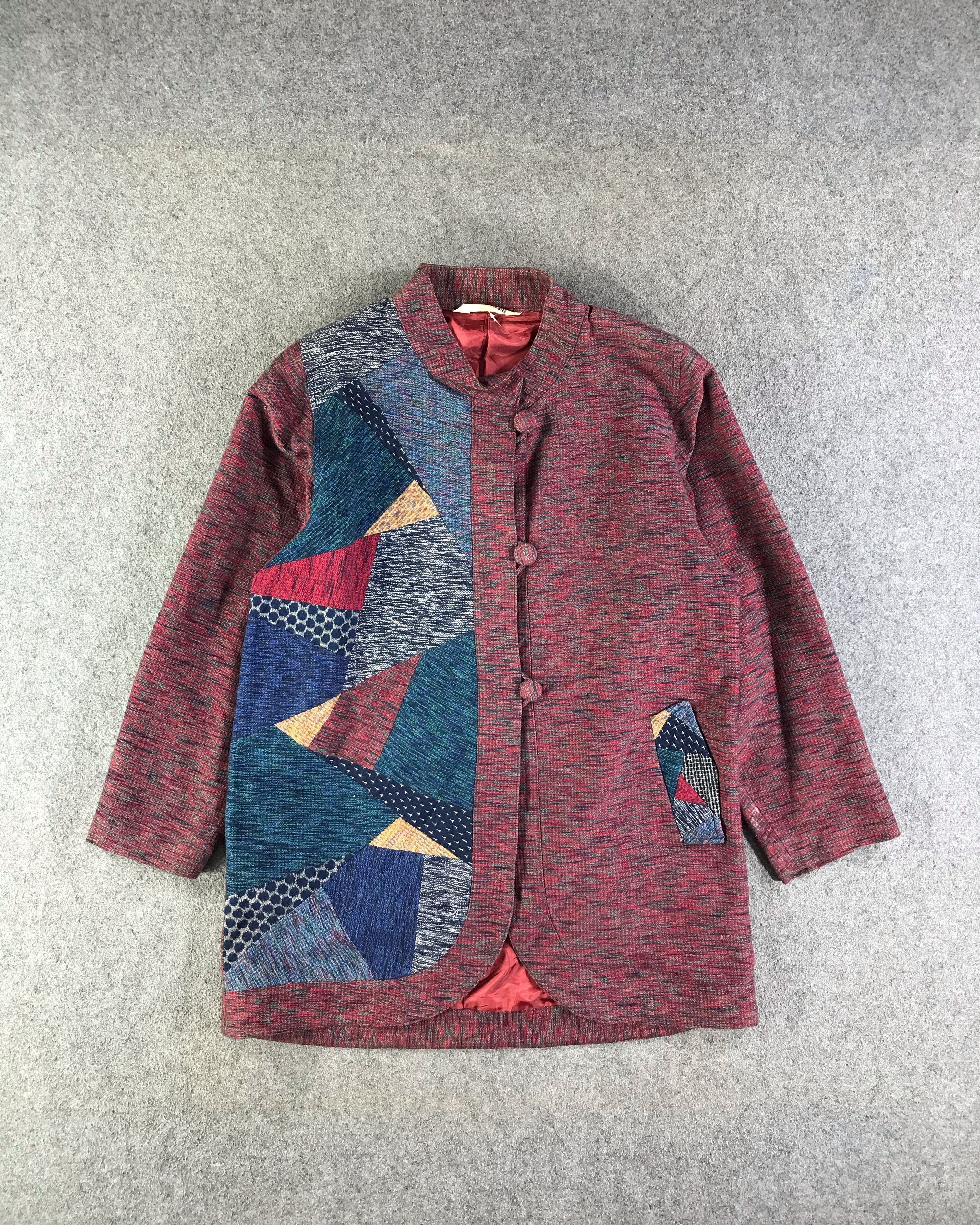 Japanese Brand Vintage Japanese Brand Patchwork Jacket JC282 Size US L / EU 52-54 / 3 - 1 Thumbnail