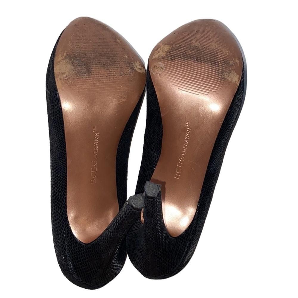 Designer BCBGeneration l Parade Snakeskin Print Leather Pumps 8 Size US 8 / IT 38 - 10 Thumbnail