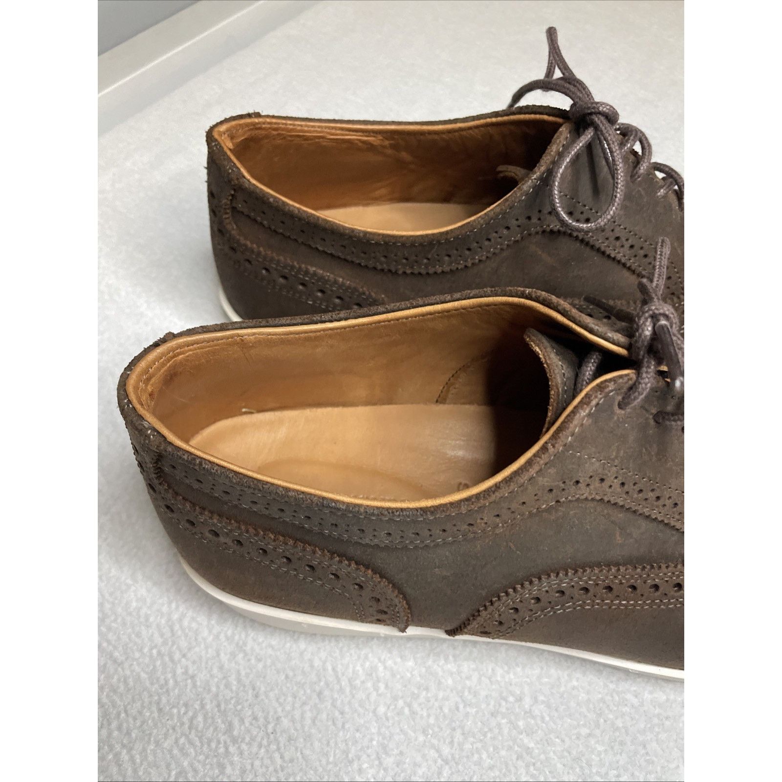 Allen Edmonds Allen Edmonds Strand Oxford Men's 9.5 EEE Dress Walnut Size US 9 / EU 42 - 3 Thumbnail