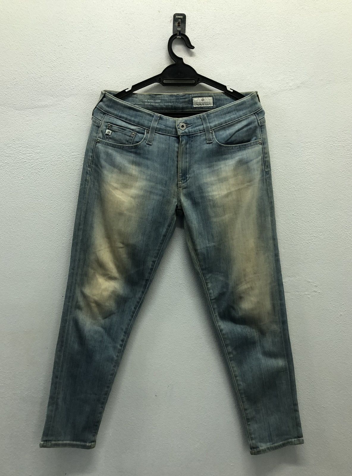 Theory Vintage AG Theory Luxe The Nikki Crop Jeans Pants Size 30" / US 8 / IT 44 - 1 Thumbnail
