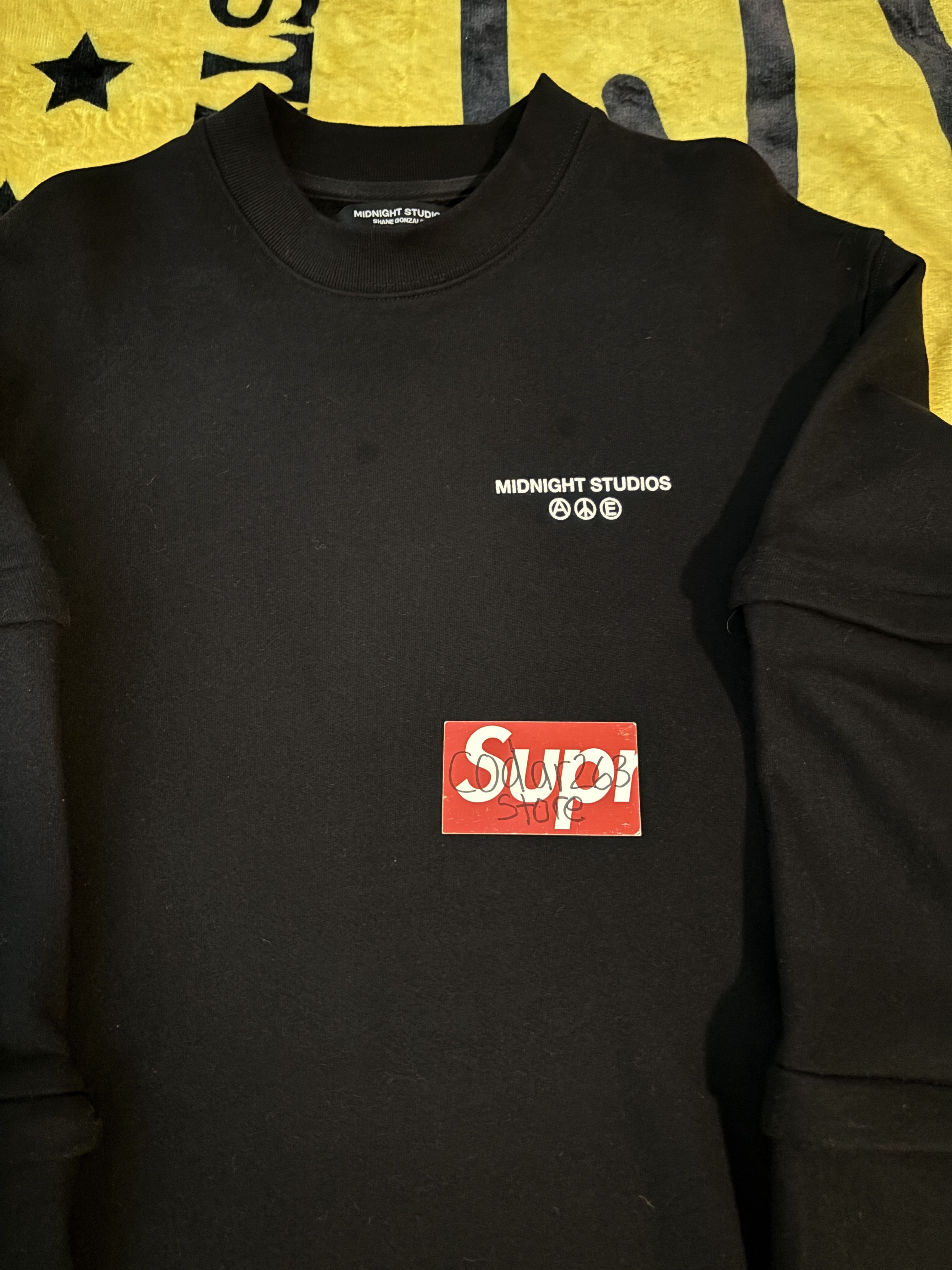 Midnight Studios Zip Layered Logo Crewneck - Midnight Studios AWGE Size US S / EU 44-46 / 1 - 4 Thumbnail