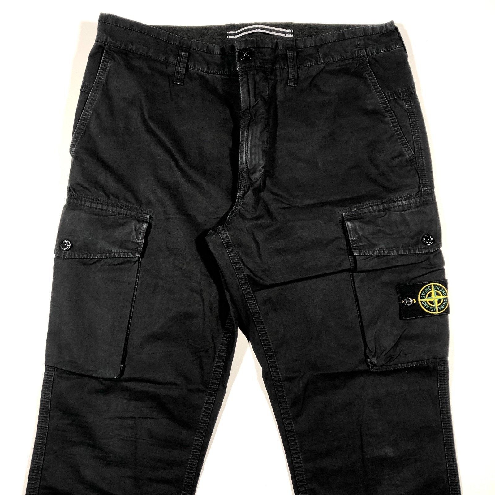 Stone Island Stone Island Type SL Black Cargo Pants Bottoms Size 32 B9 Size US 32 / EU 48 - 2 Thumbnail