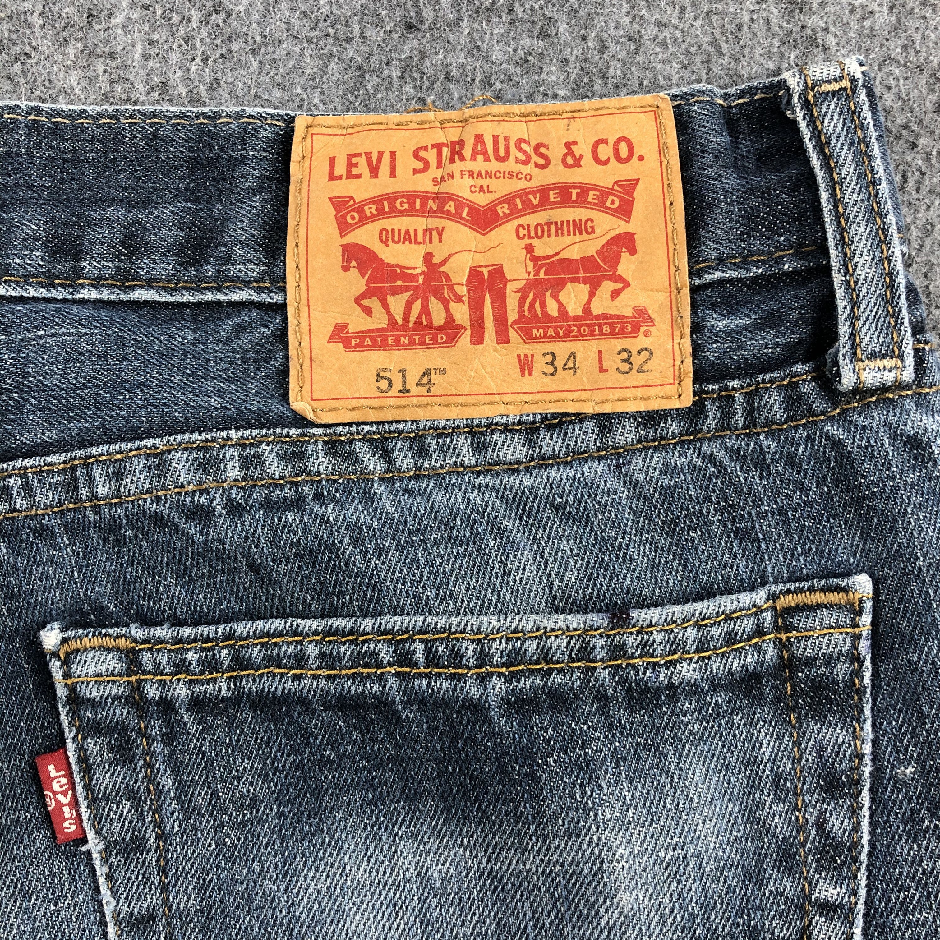 Levi's Vintage Levis 514 Earth Tone Jeans-J1641 Size US 34 / EU 50 - 5 Thumbnail