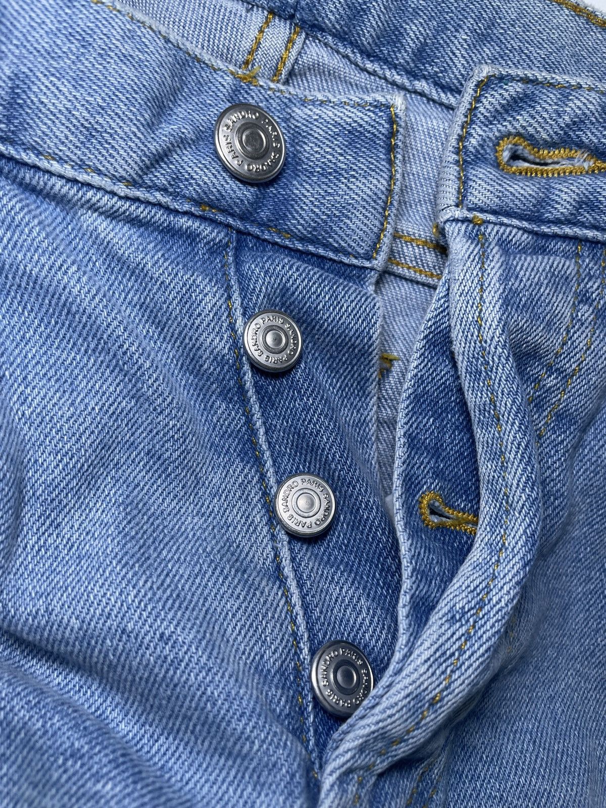 Sandro Sandro Light Blue Washed Jeans Size US 28 / EU 44 - 8 Thumbnail
