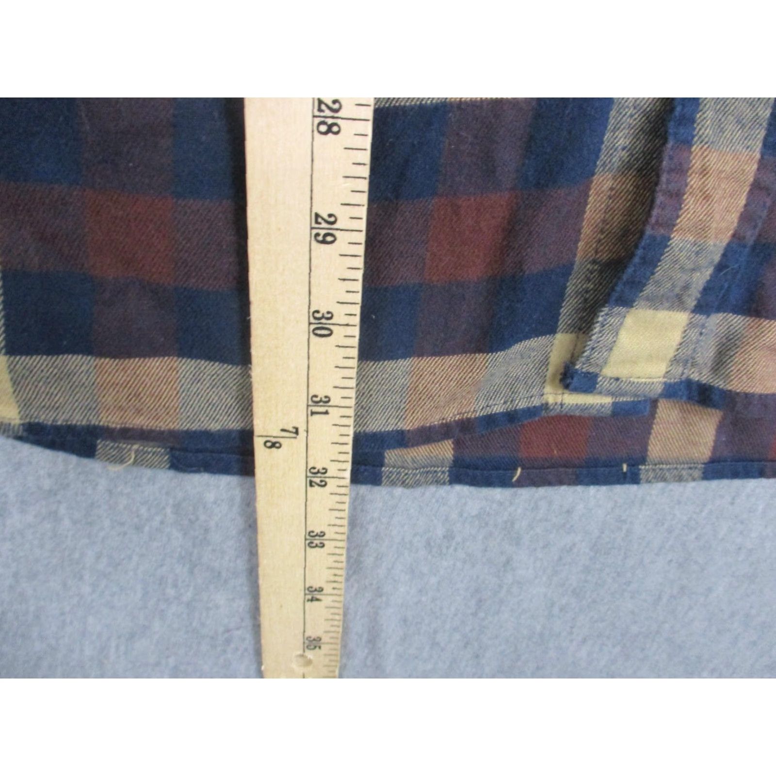 Carhartt Carhartt Shirt Mens XL Blue Plaid Flannel Button-Up Relaxed Fit 103820 Long Sleeve Pocketed Size US XL / EU 56 / 4 - 6 Thumbnail