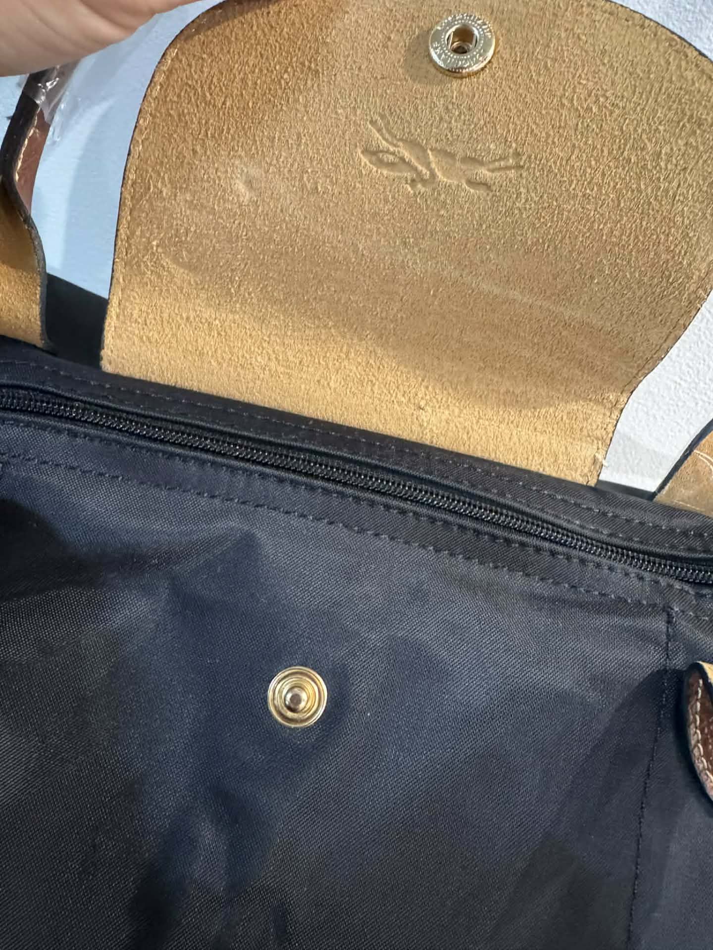 Longchamp Longchamp Le Pliage Large Tote – Black Size ONE SIZE - 1 Thumbnail