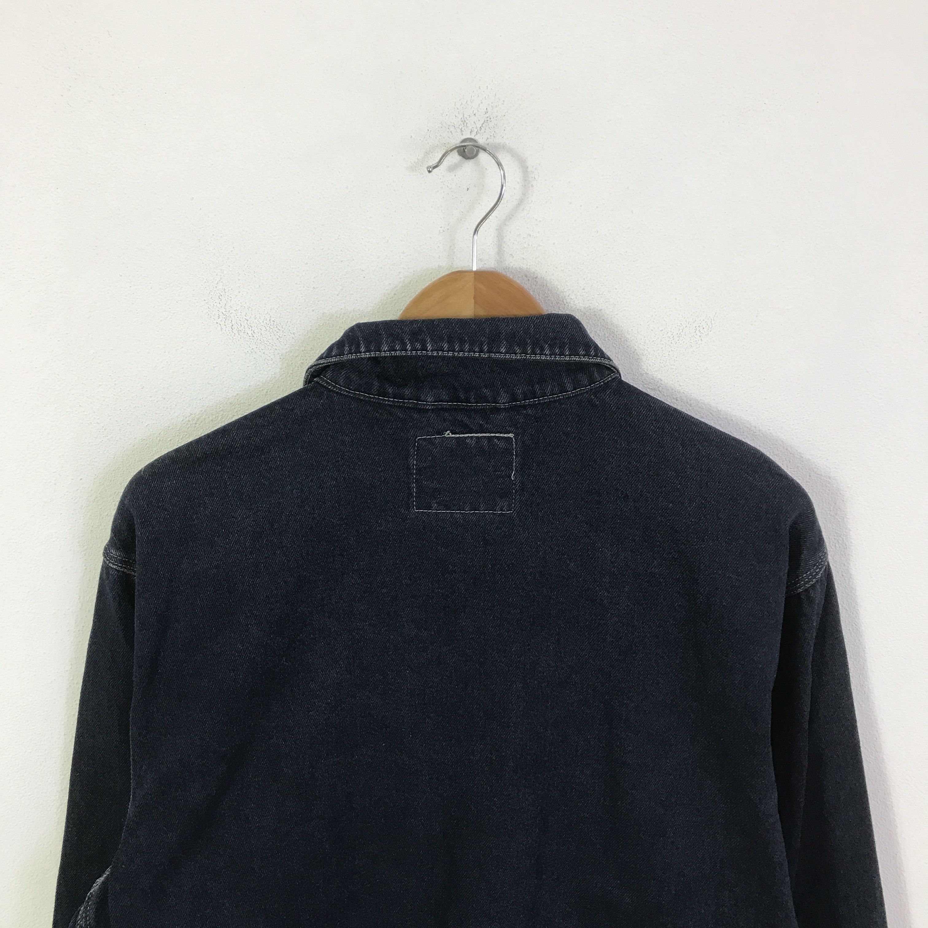 Japanese Brand seahop denim chore design jacket K115B7 Size US L / EU 52-54 / 3 - 4 Thumbnail