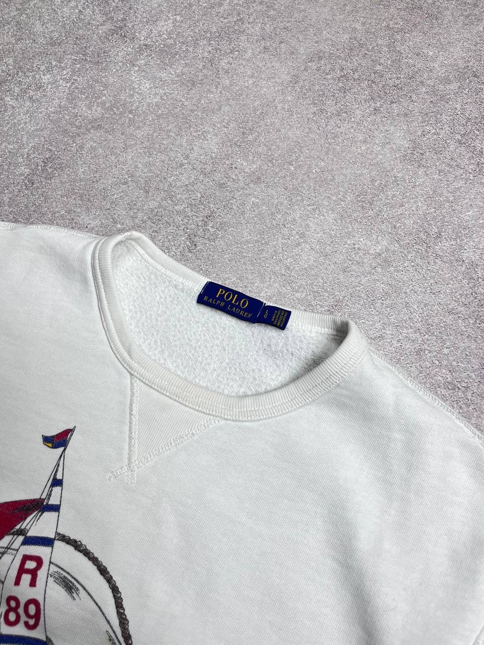Polo Ralph Lauren Vintage Polo Ralph Lauren Sailors Boxy Sweatshirt Y2K L Size US L / EU 52-54 / 3 - 4 Thumbnail