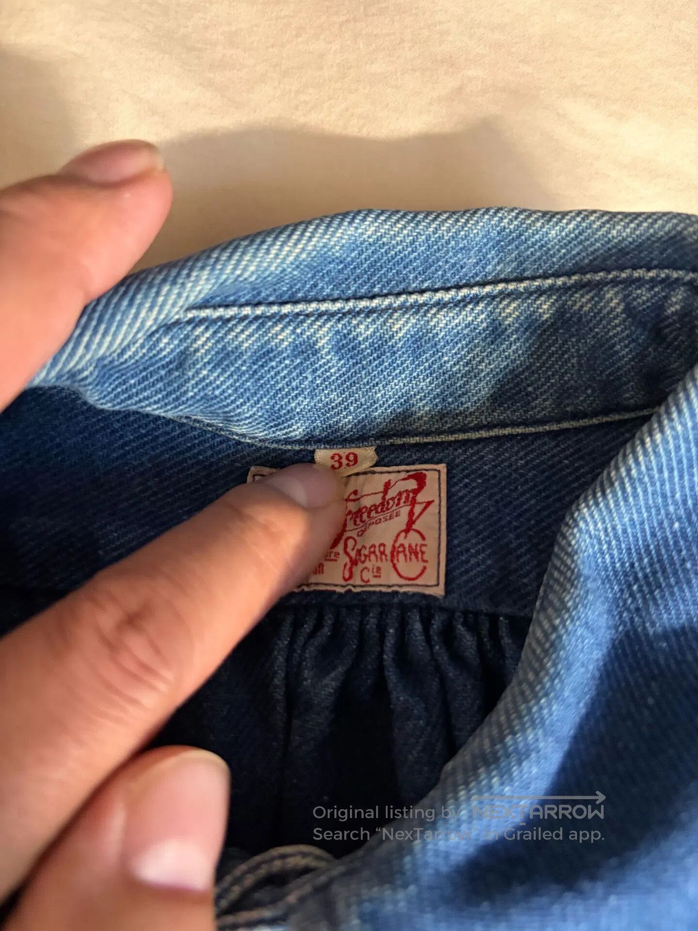 Mister Freedom Mister Freedom Denim Shirt for Casual Style. Size US M / EU 48-50 / 2 - 4 Thumbnail