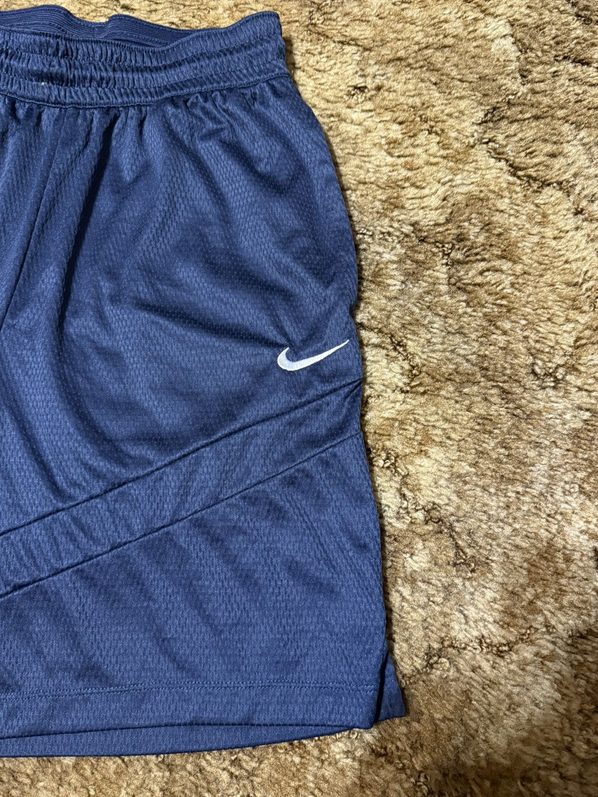 Nike Nike Mesh Athletic Shorts Navy Blue Small Size US 26 / EU 42 - 2 Thumbnail