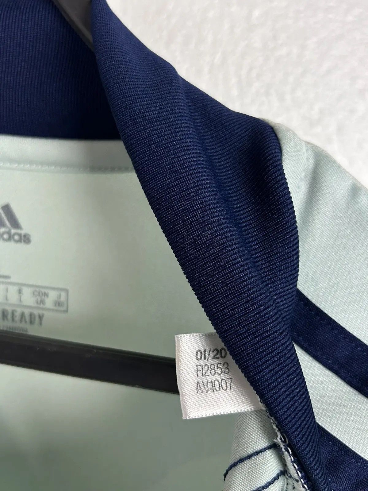 Adidas Adidas x Cardiff City FC 2020/21 Away Kit Soccer Jersey Size US L / EU 52-54 / 3 - 7 Thumbnail