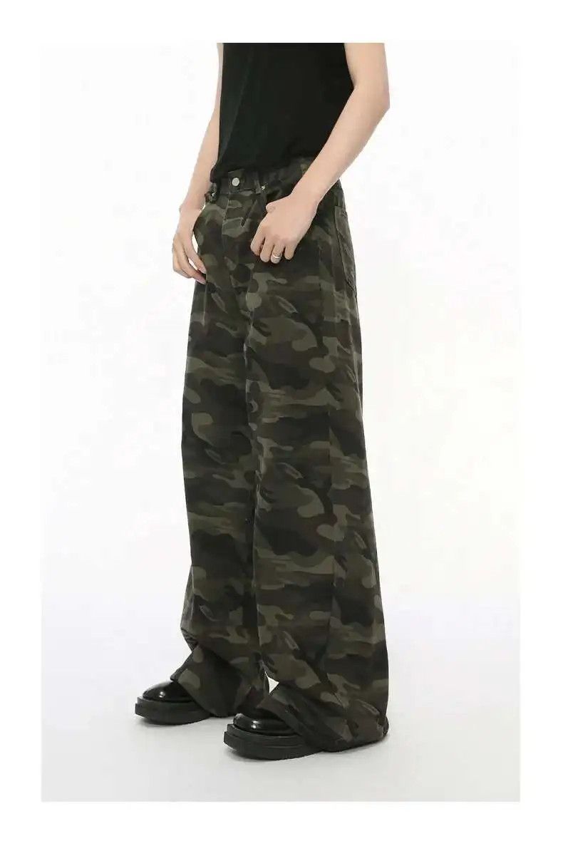Japanese Brand Baggy Camo Jeans Asian Style Size US 34 / EU 50 - 6 Thumbnail