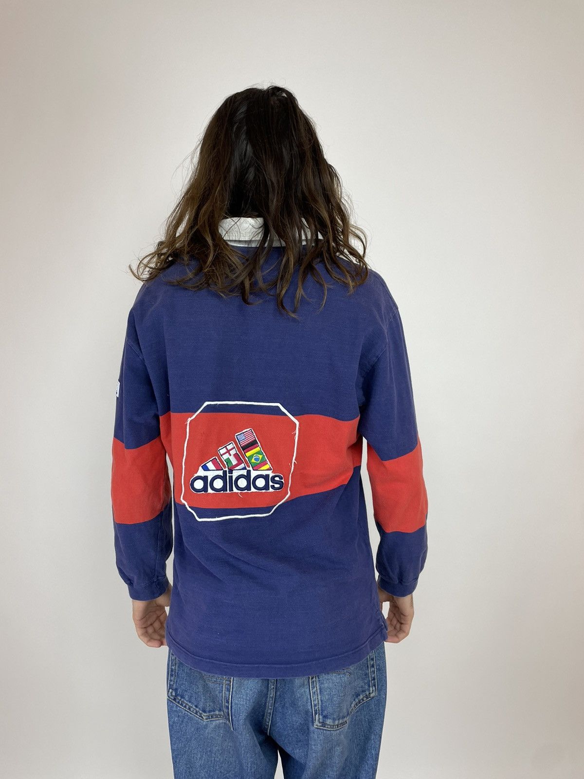 Adidas × Vintage Vintage Adidas Soccers France Coupe Du Monde 1998 Polo Size US S / EU 44-46 / 1 - 2 Thumbnail