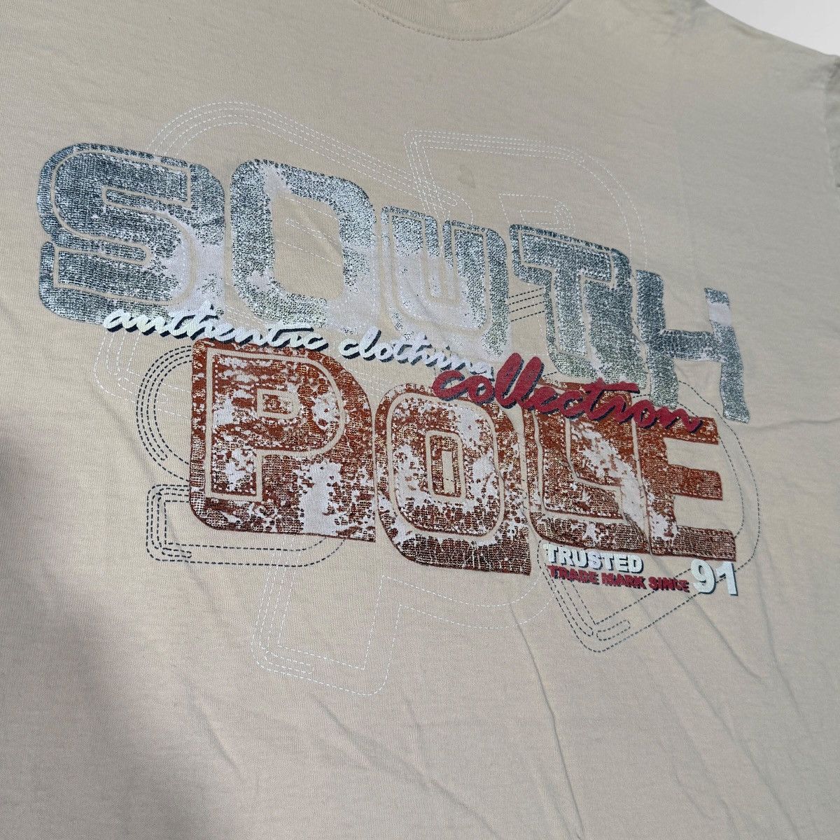 Southpole Vintage South Pole Tee Size US XL / EU 56 / 4 - 2 Thumbnail