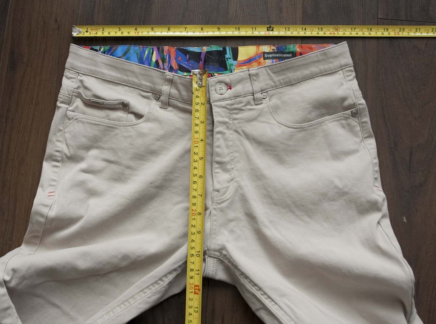 Au Noir Au Noir Pants Size 33x25 Pale Brown Size US 33 - 7 Thumbnail