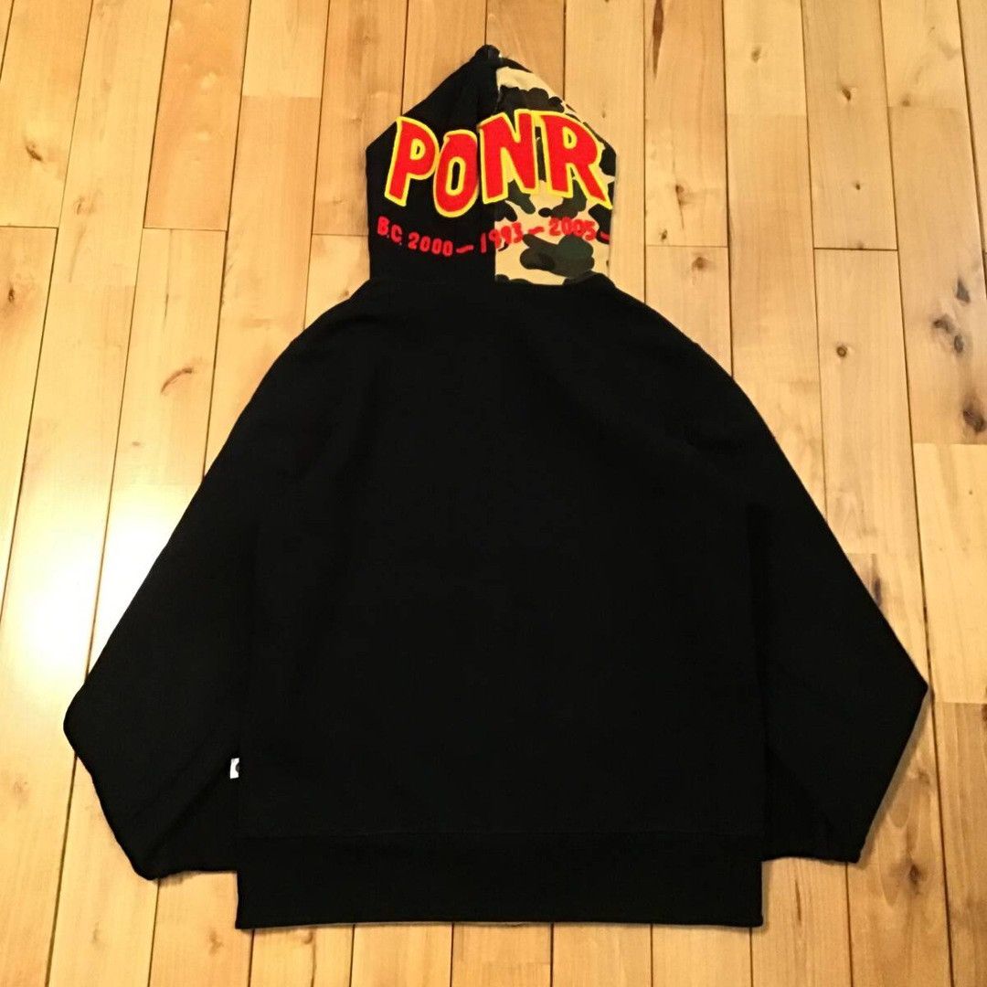 Bape 🔥Reversible🔥 BAPE camo Shark Full Zip Hoodie a bathing ape Size US M / EU 48-50 / 2 - 5 Thumbnail
