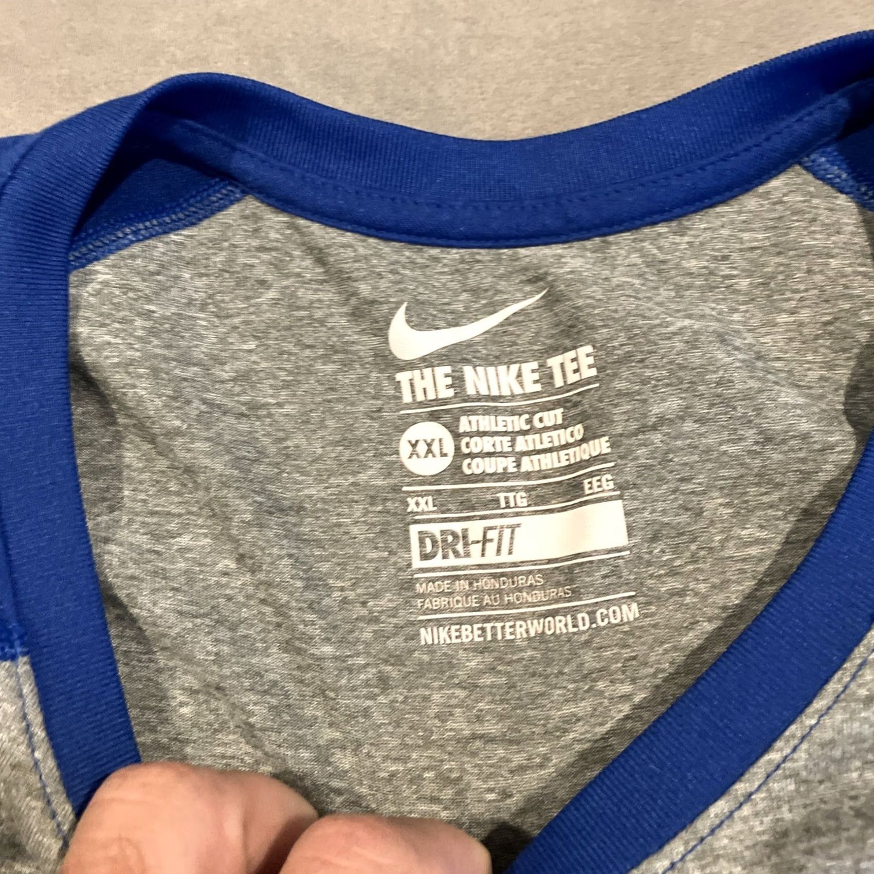 Nike Nike Swingman Center Swoosh Ken Griffey Jr. Gray & Blue Shirt Large Size US L / EU 52-54 / 3 - 3 Thumbnail
