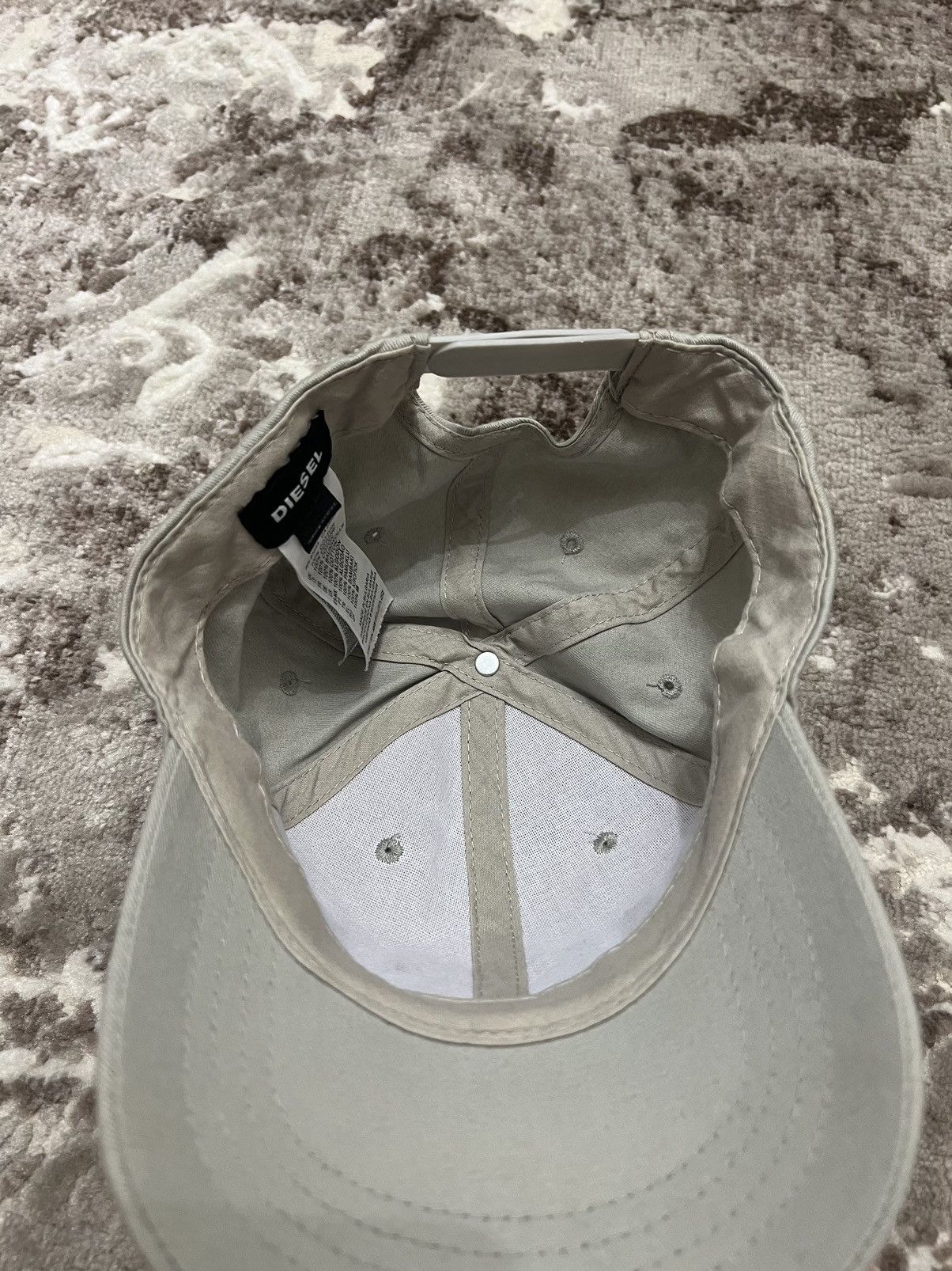Diesel Vintage Diesel y2k Avant garde Big logo cap Size ONE SIZE - 5 Thumbnail