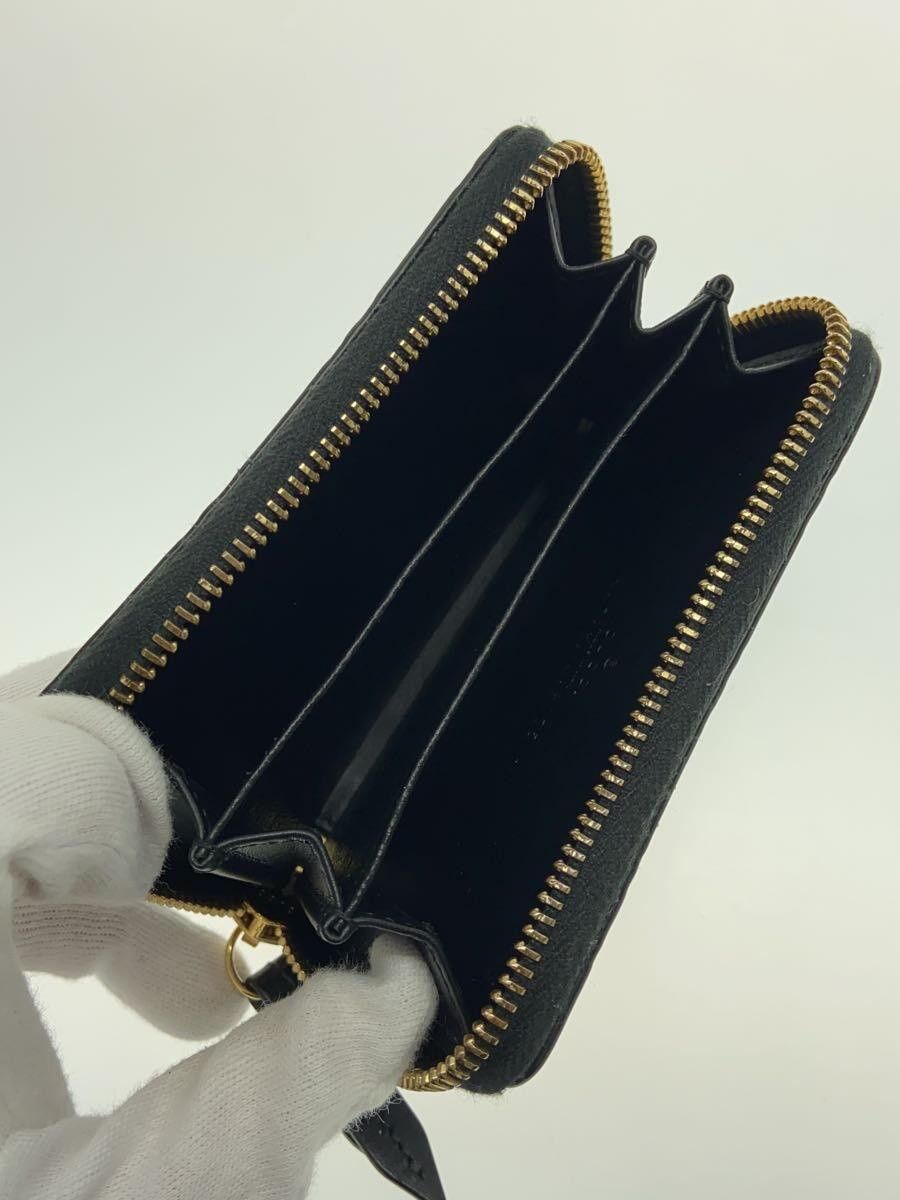 Gucci Gucci Guccissima Leather Monogram Coin Case Black Size ONE SIZE - 4 Thumbnail