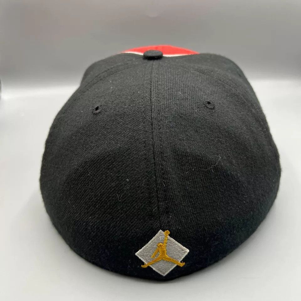 Jordan Brand Air Jordan Hat Men 7 3/8 Embroidered Logo Jumpman Fitted Cap Size ONE SIZE - 6 Thumbnail