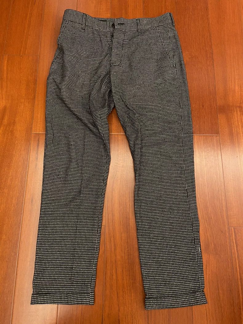 Ann Demeulemeester Ann Demeulemeester Houndstooth Casual Pants Size US 26 / EU 42 - 1 Thumbnail