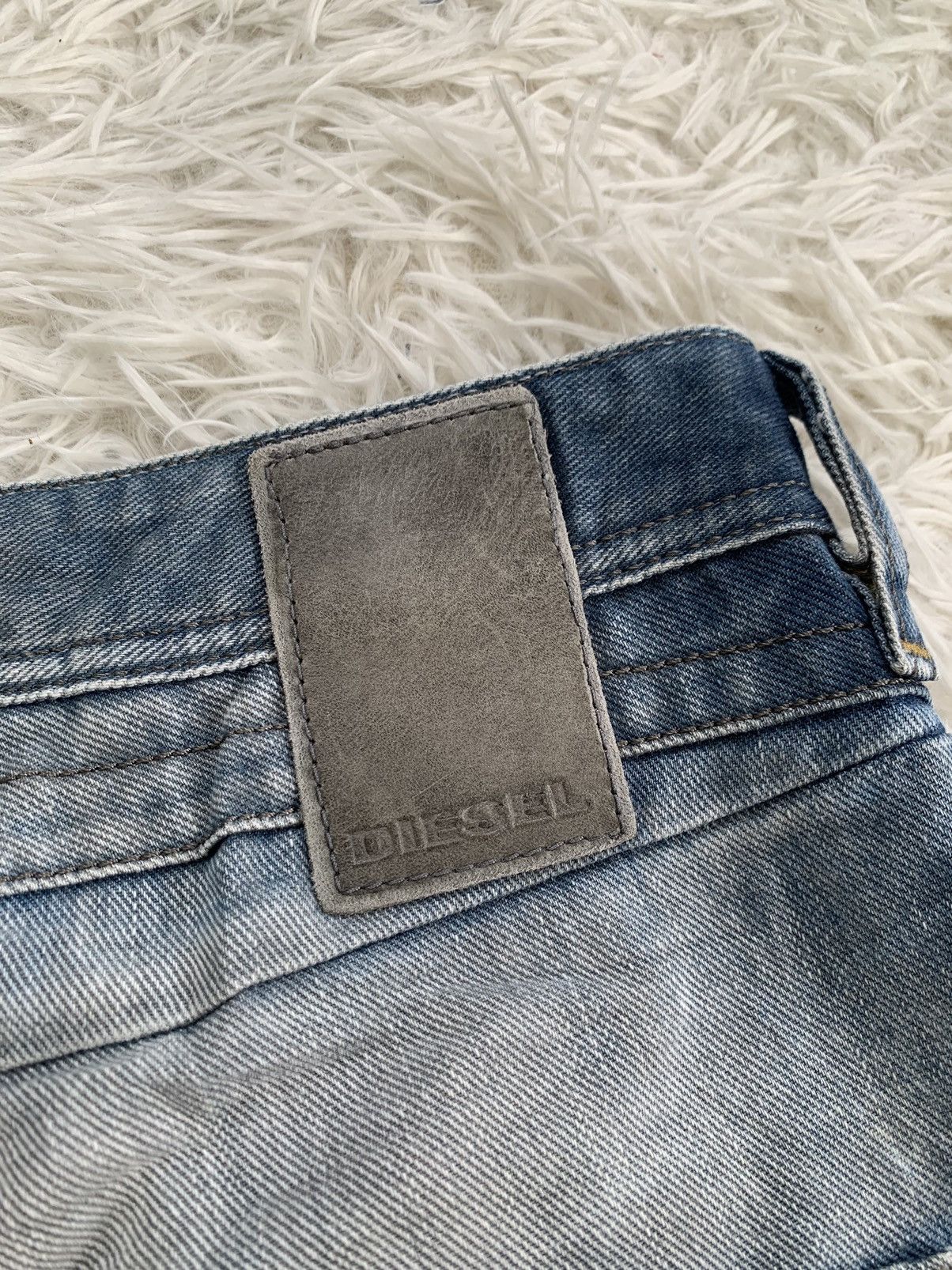 Diesel Distress Diesel Blue Eyecons 2014/1 Edition Denim Pant Size US 35 - 13 Thumbnail