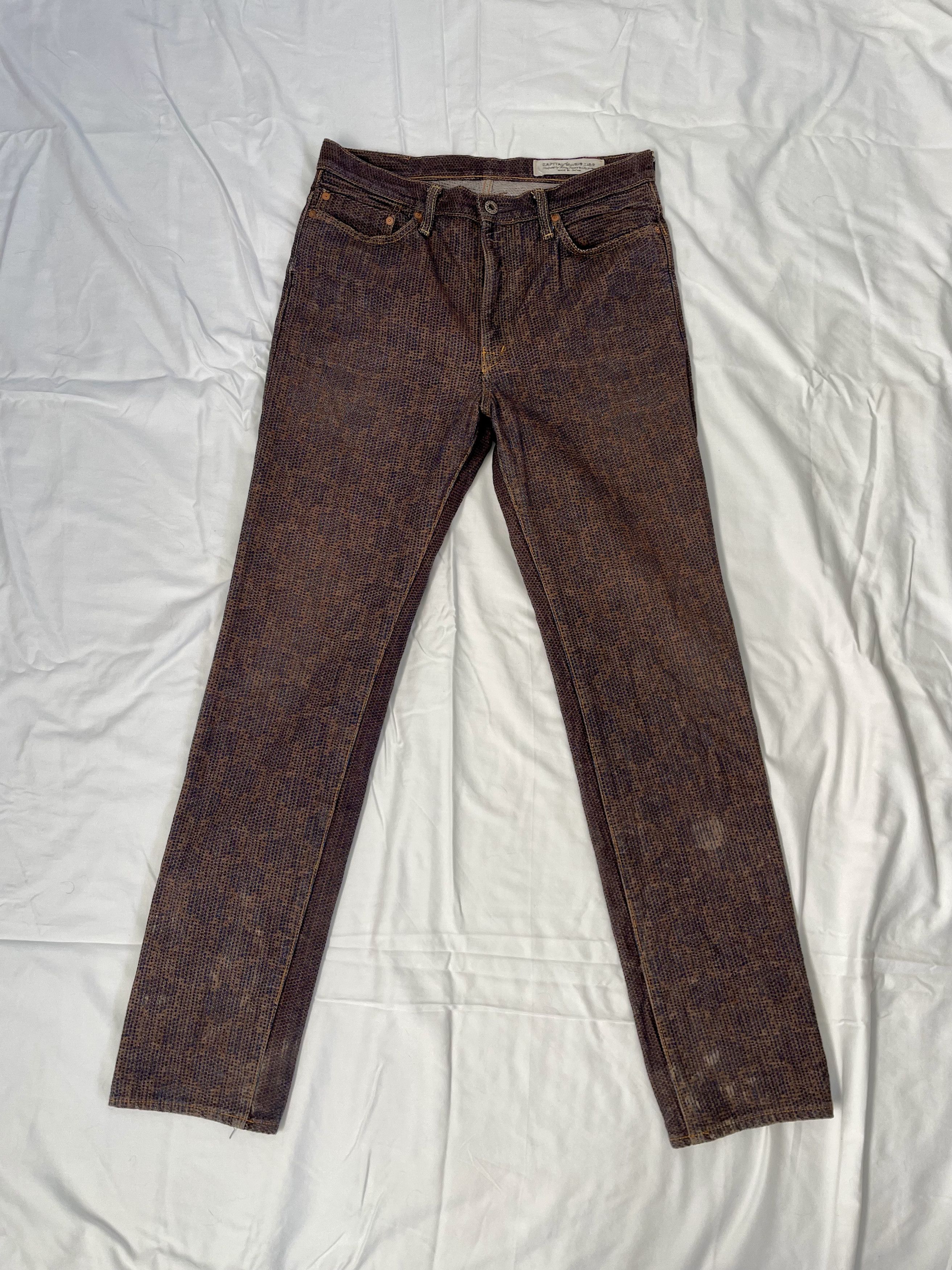 KAPITAL Century Denim Monkey Cisco Jeans No.5S Brown