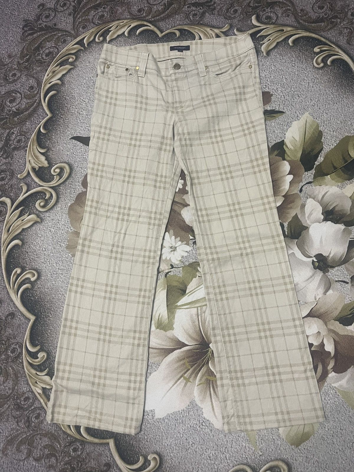 Burberry Burberry London Pant Flare Size 31" - 1 Thumbnail
