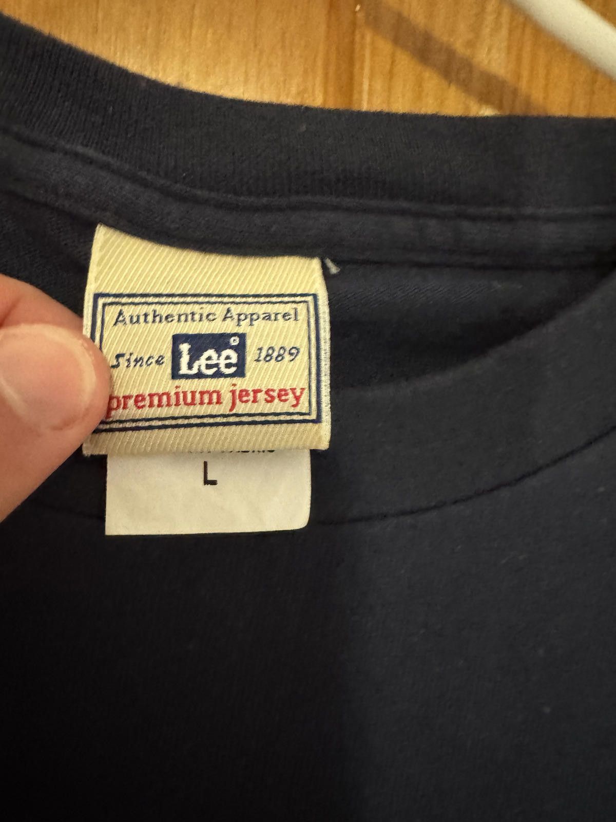 Lee Lee St. Simons Island Lighthouse Men's T-Shirt Large Navy Size ONE SIZE - 2 Thumbnail