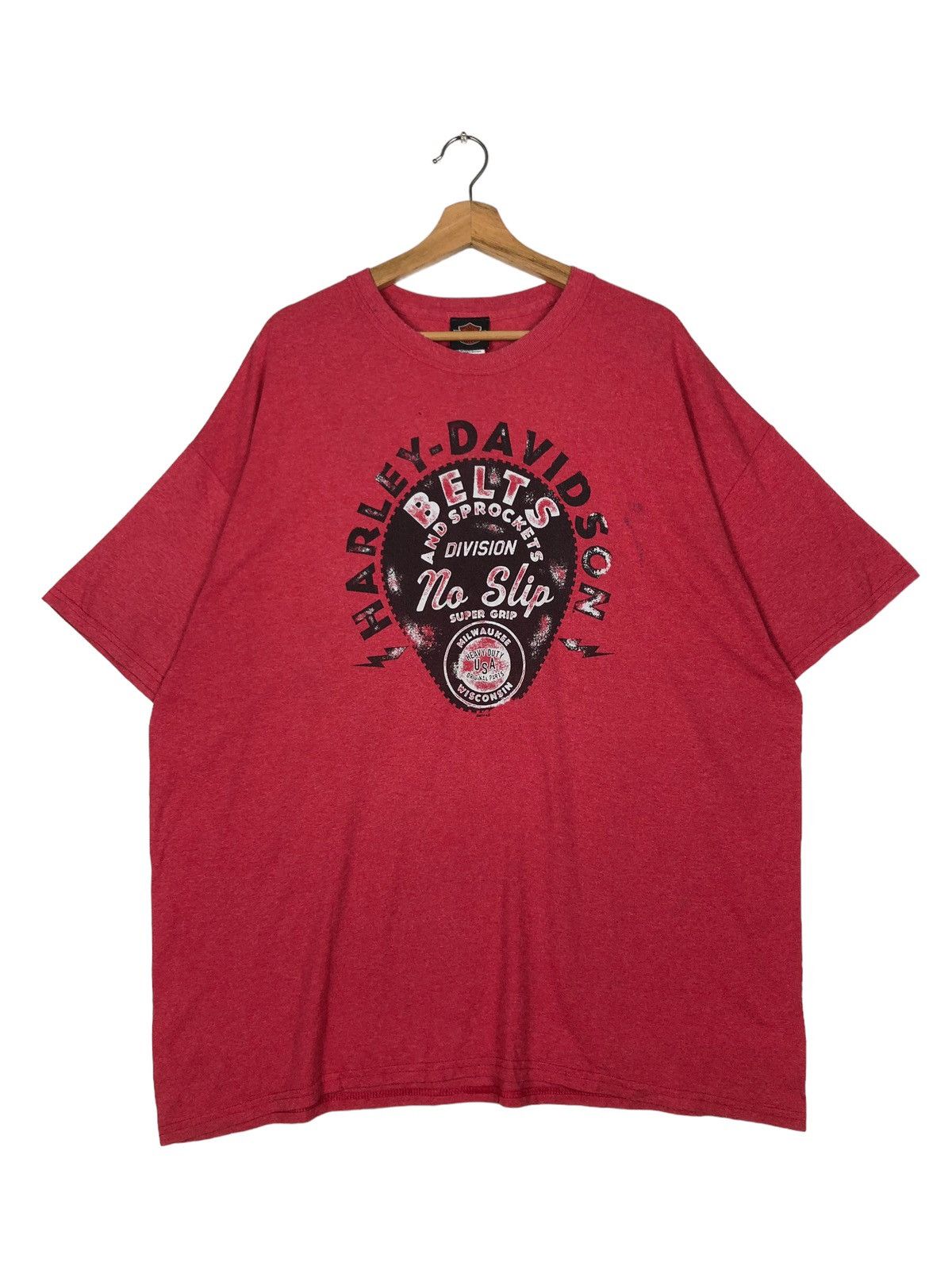 Harley Davidson 🔥90’s Vintage Harley Davidson T-Shirt Big Logo Spell Out Size US XL / EU 56 / 4 - 1 Thumbnail