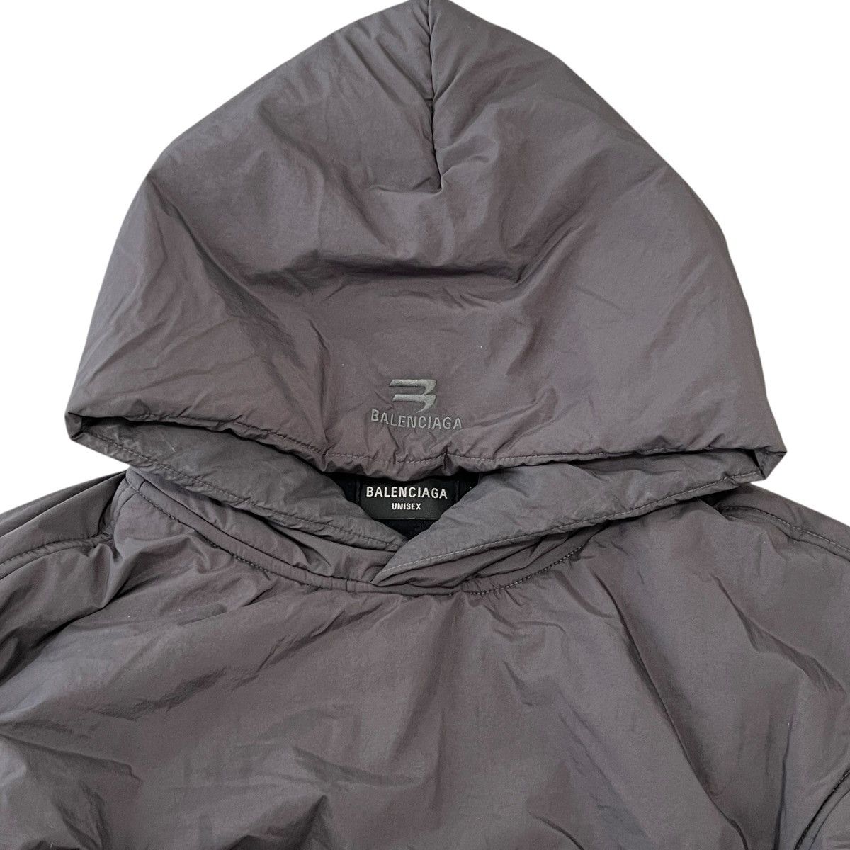 Balenciaga BALENCIAGA 2022AW Nylon Padded Pullover Hooded Jacket Size US XS / EU 42 / 0 - 7 Thumbnail
