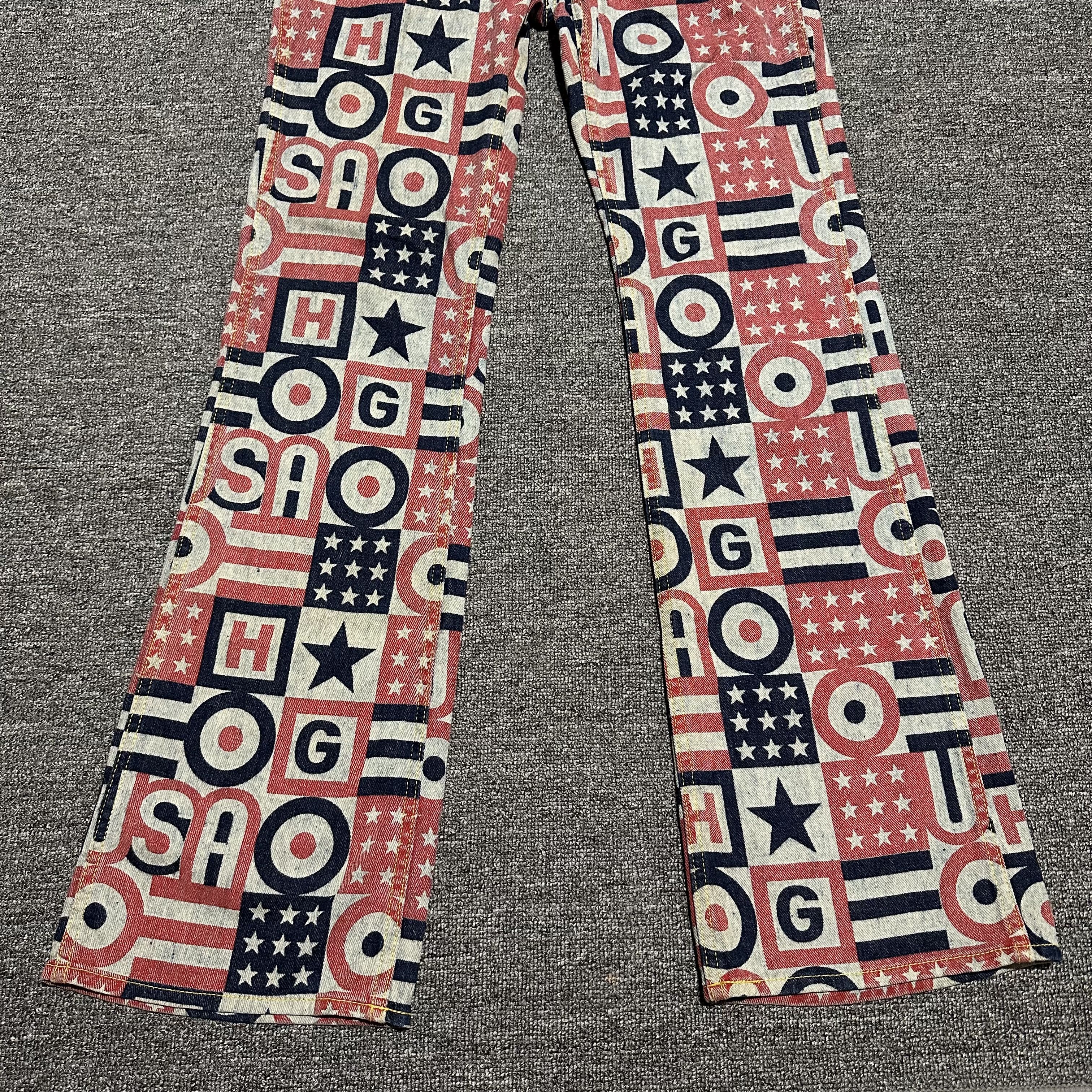 Hysteric Glamour Hysteric Glamour Fullprint Pants Size US 29 - 3 Thumbnail