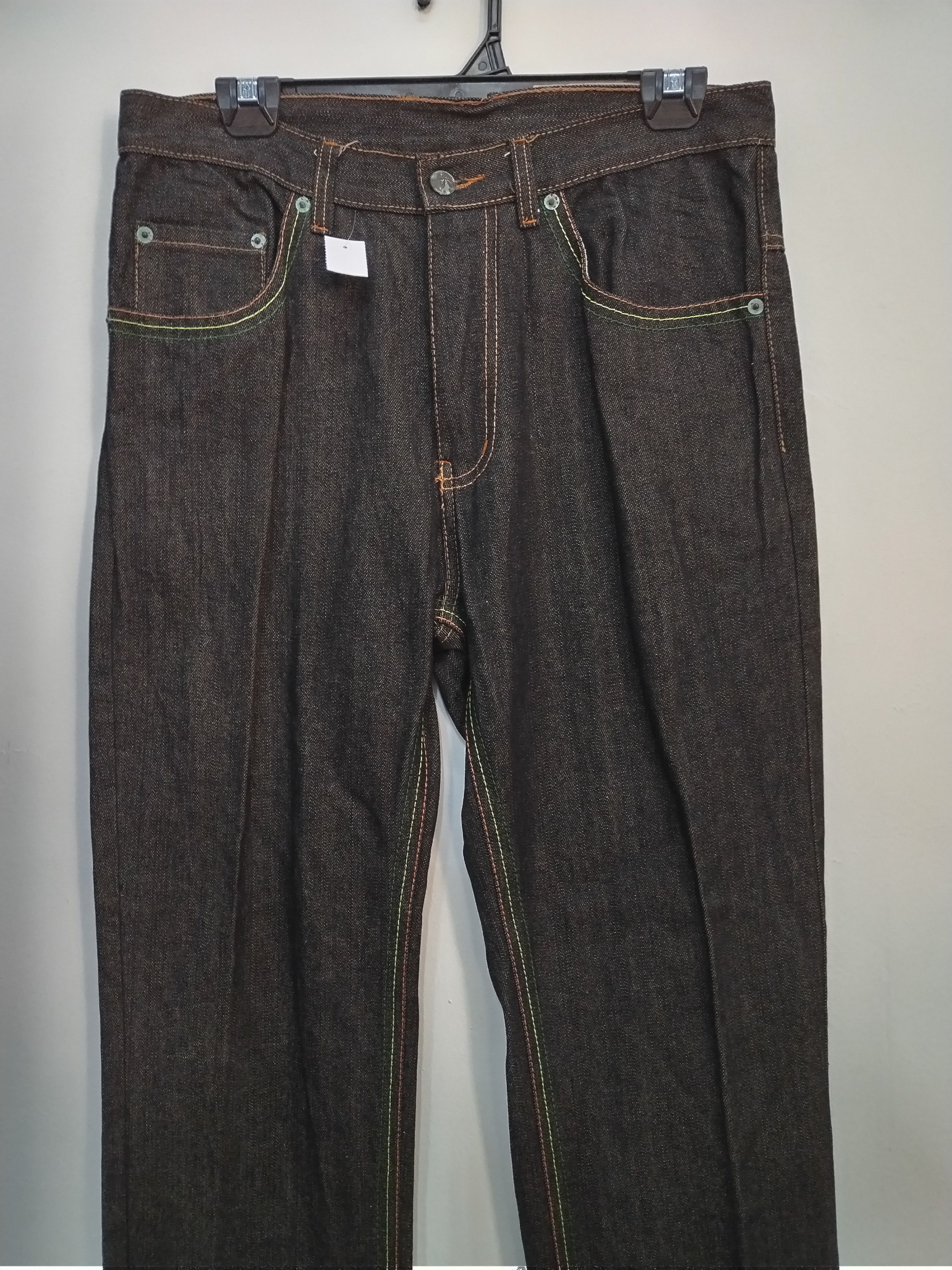 Other Straight cut HEMP jeans🔥awesome design🔥 Size US 31 - 12 Thumbnail