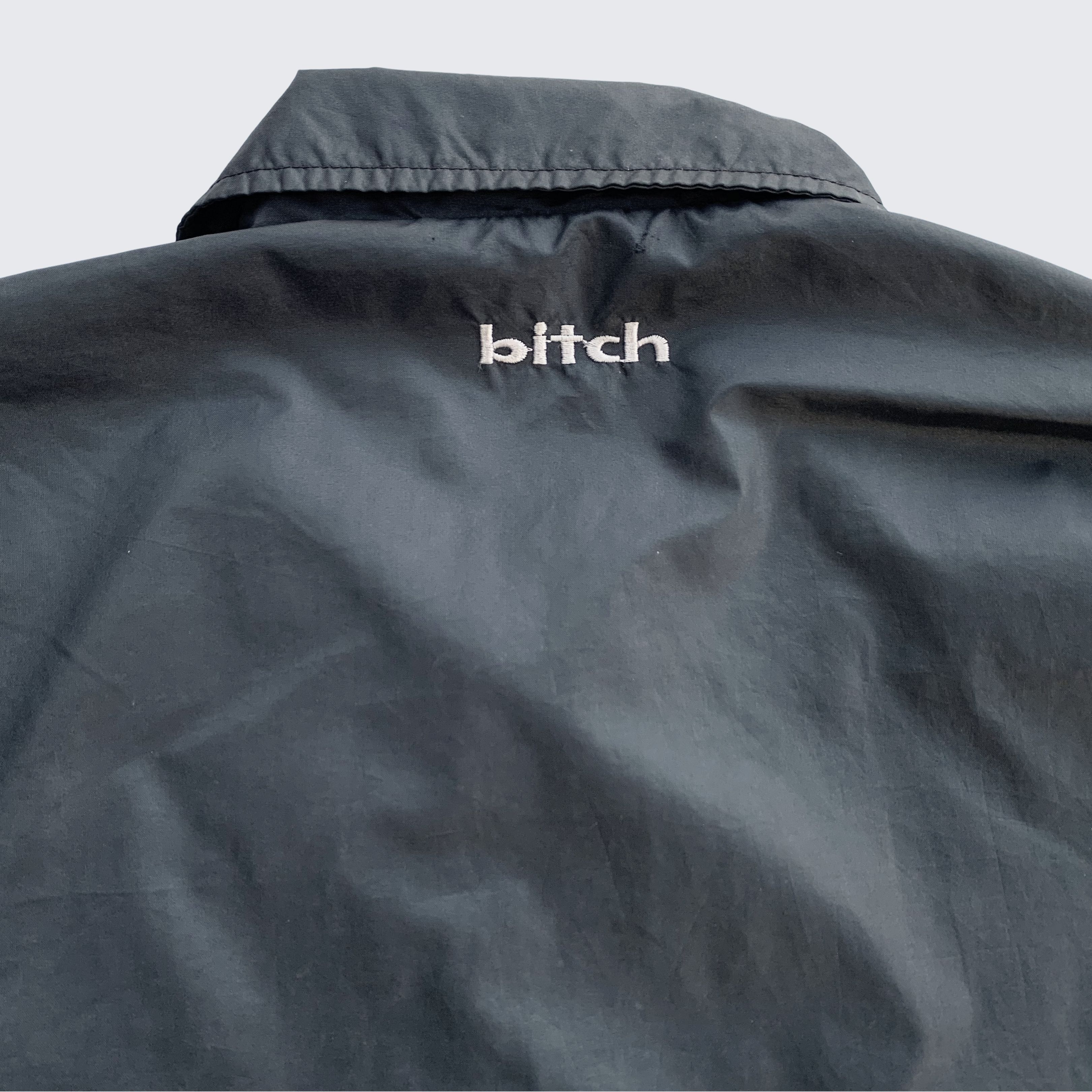 Girl Skateboards Trashed 1990s Bitch Skateboards Windbreaker Coach Jacket Size US L / EU 52-54 / 3 - 7 Thumbnail