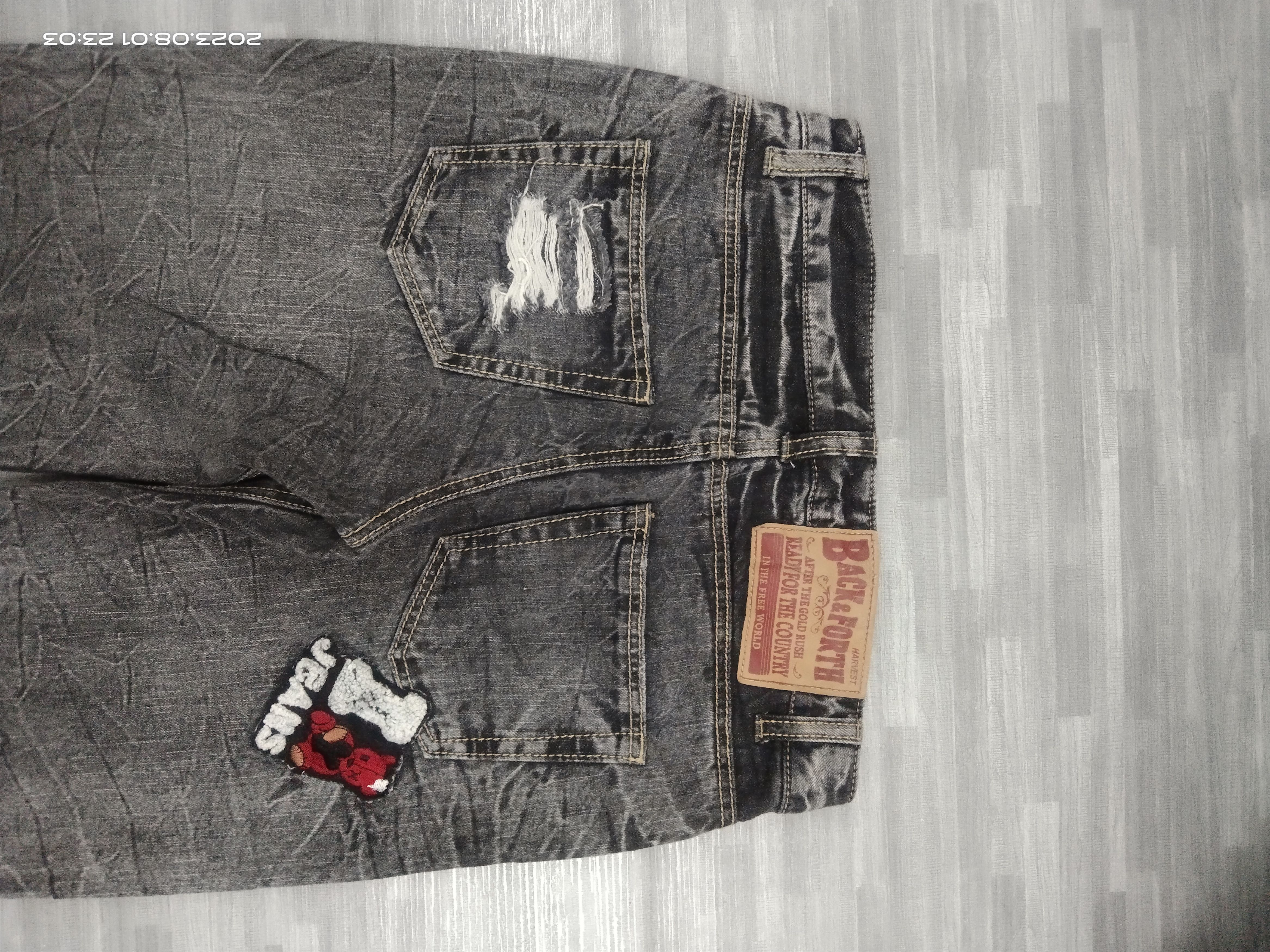 Other SiCK RIPED BACK&FORTH DENIM PANTS Size US 30 / EU 46 - 5 Thumbnail