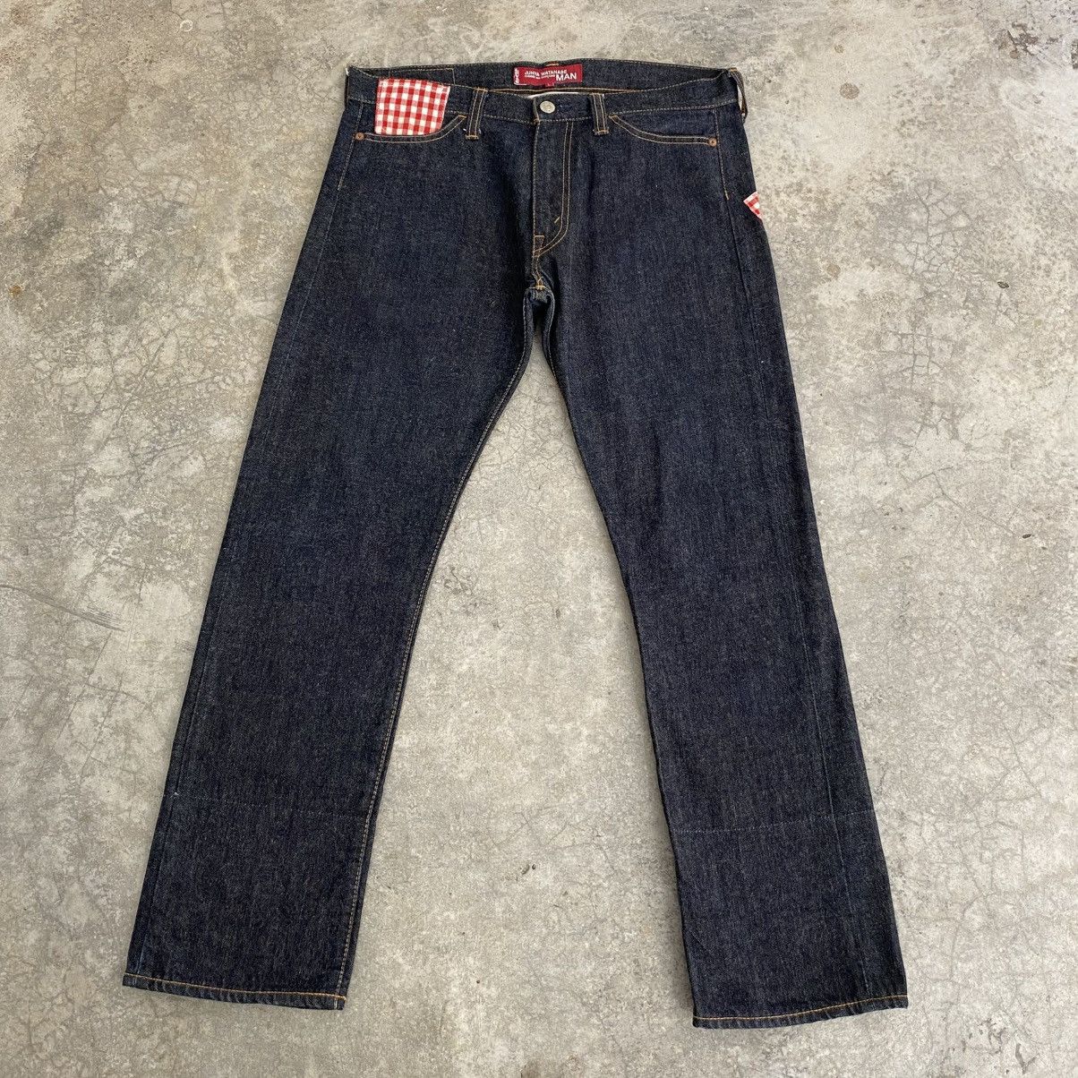 Junya Watanabe × Levi's SS09 Levis X Junya Watanabe Reconstruct Calico Trimmed Jeans Size US 34 / EU 50 - 3 Thumbnail