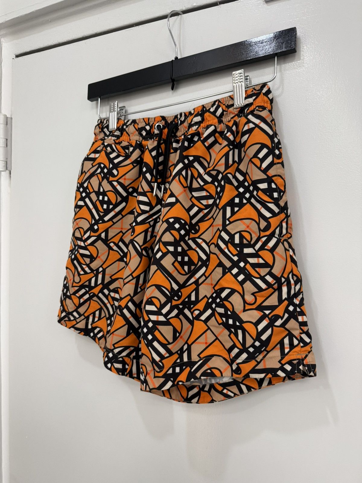 Burberry Burberry Orange Martin Monogram Swim Shorts Size US 30 / EU 46 - 3 Thumbnail