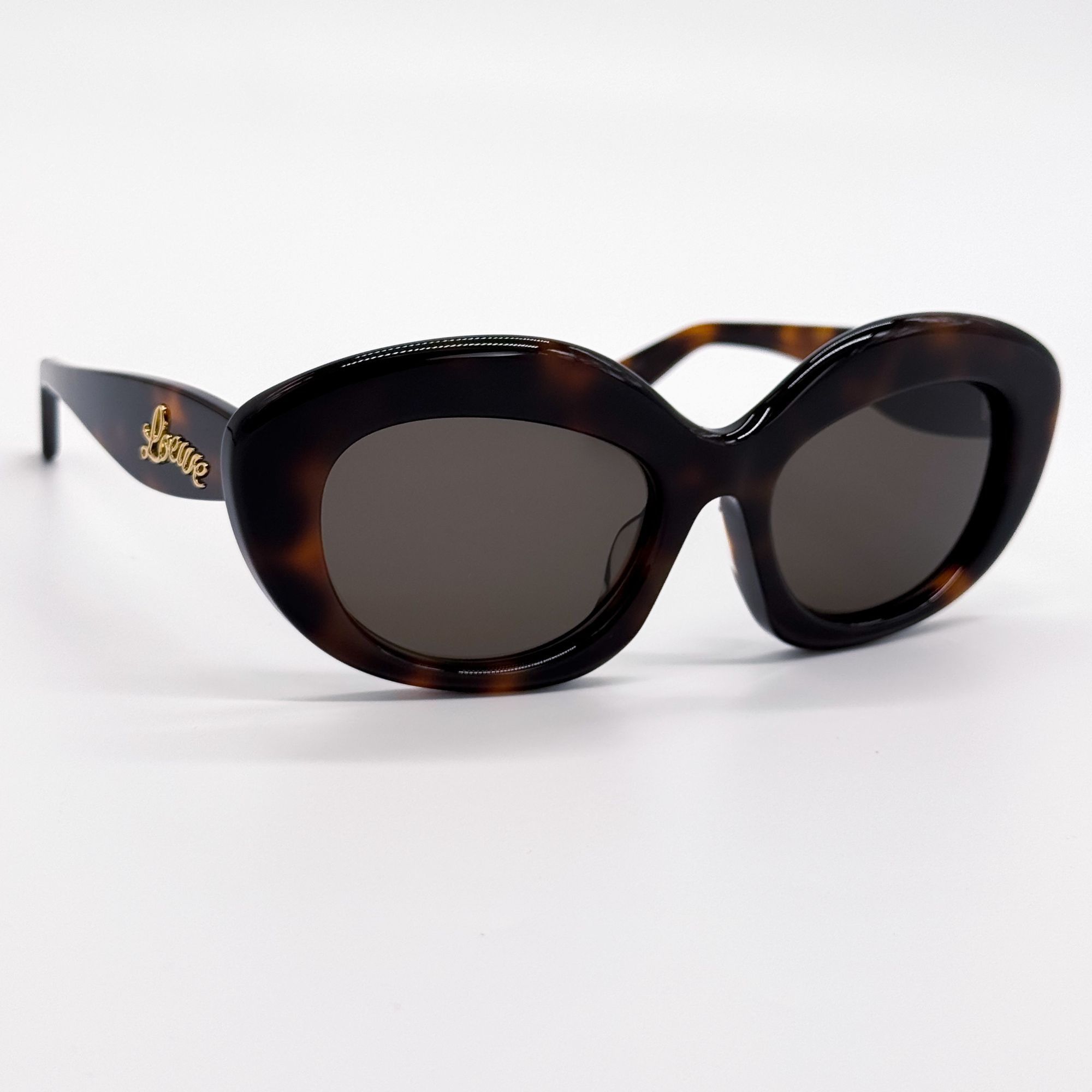 Loewe NEW LW40153F 52E, LOEWE WOMEN HAVANA GREY SUNGLASSES LOEWE Size ONE SIZE - 4 Thumbnail