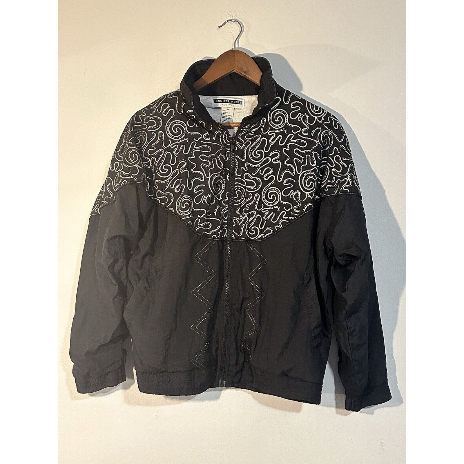 MooRER Vintage Jennifer Moore Activewear Windbreaker Jacket Size M / US 6-8 / IT 42-44 - 1 Thumbnail