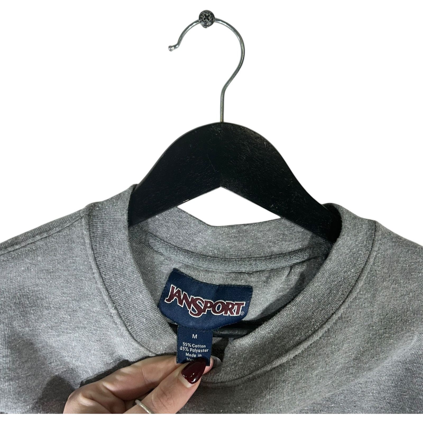Jansport Jansport Wilkes University Spell Out Crewneck Size US M / EU 48-50 / 2 - 7 Thumbnail